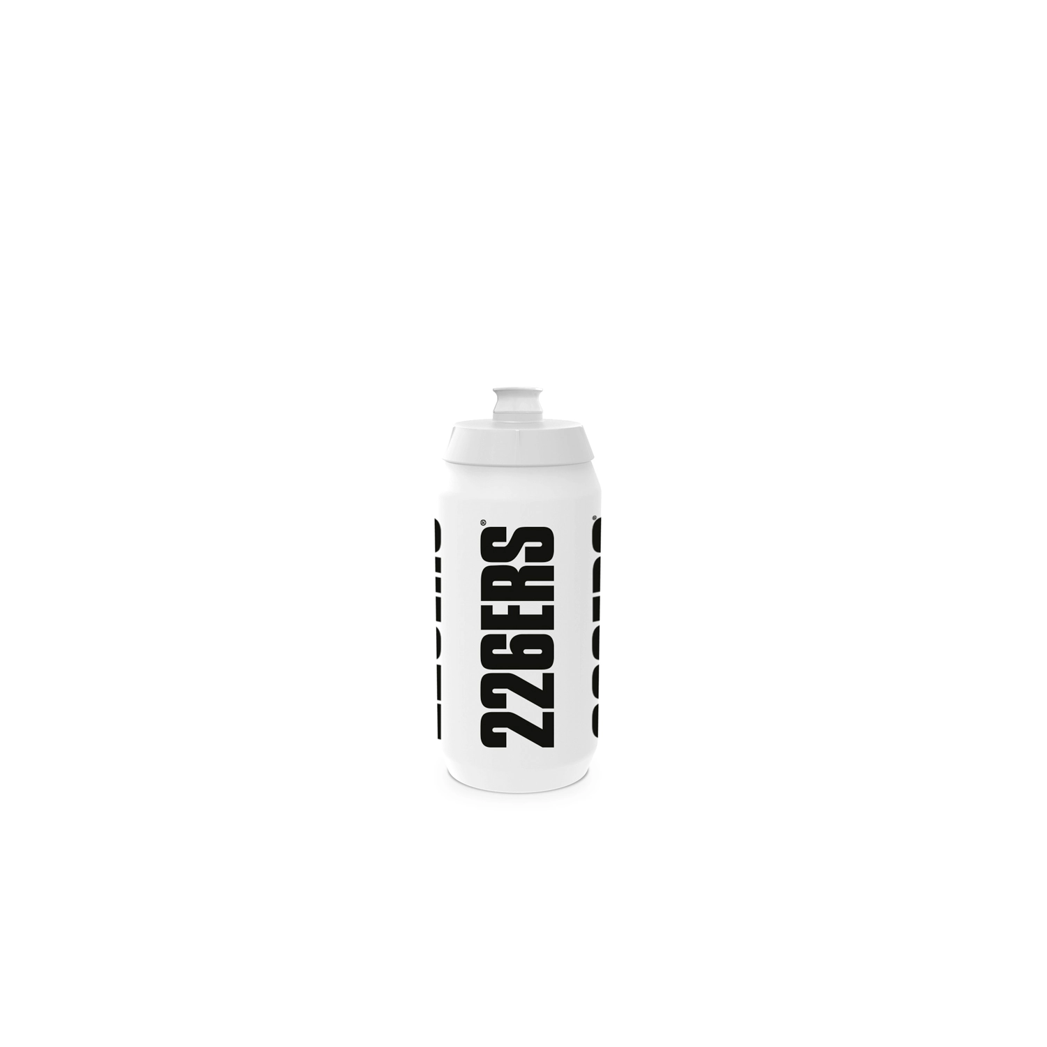226ERS BIDON 550ml BIAŁY Z CZARNYM LOGO