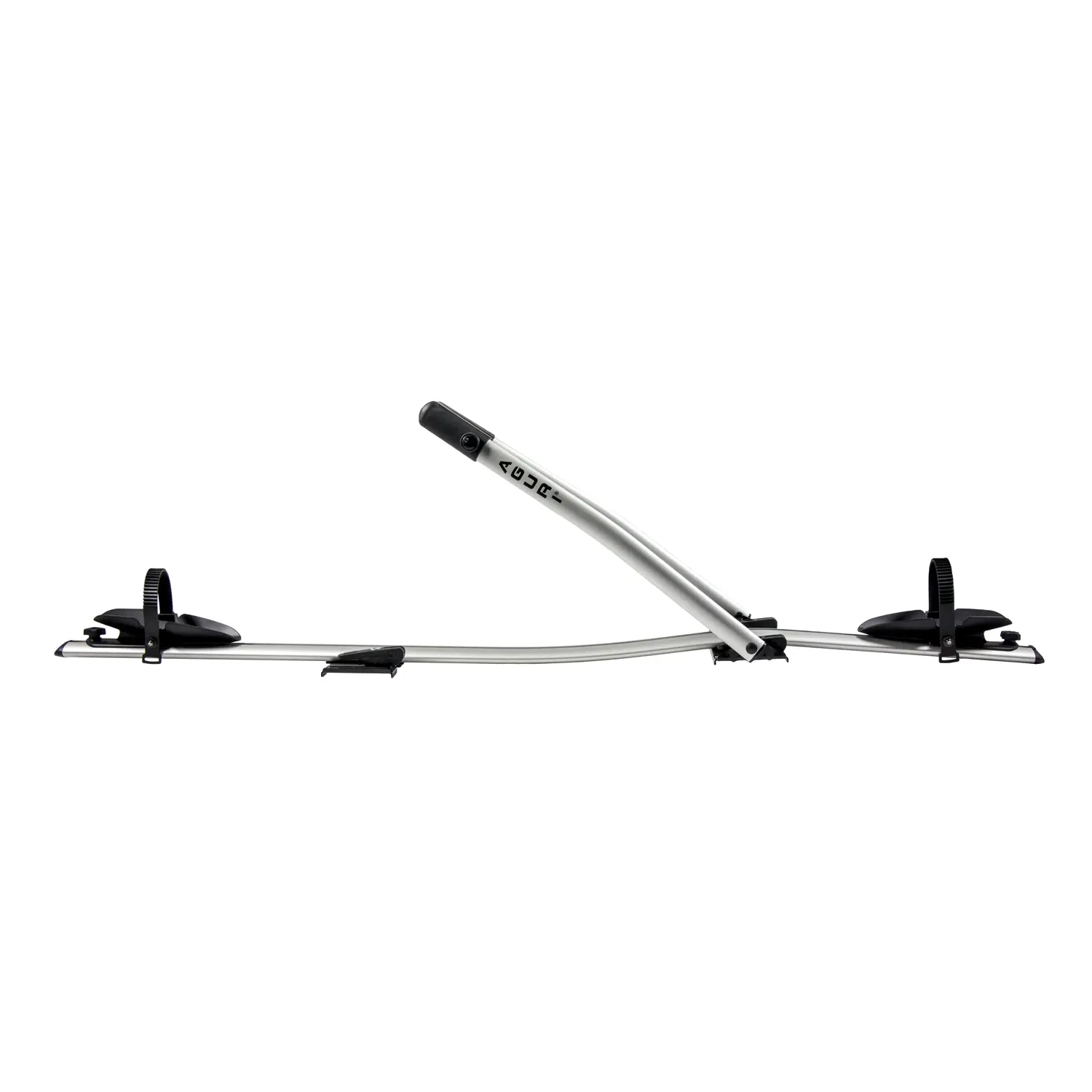 Bagażnik rowerowy na dach Aguri Acuda II srebrny