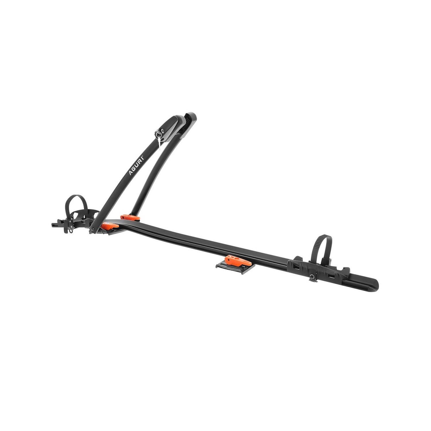Bagażnik rowerowy na dach Aguri Acuda III czarny