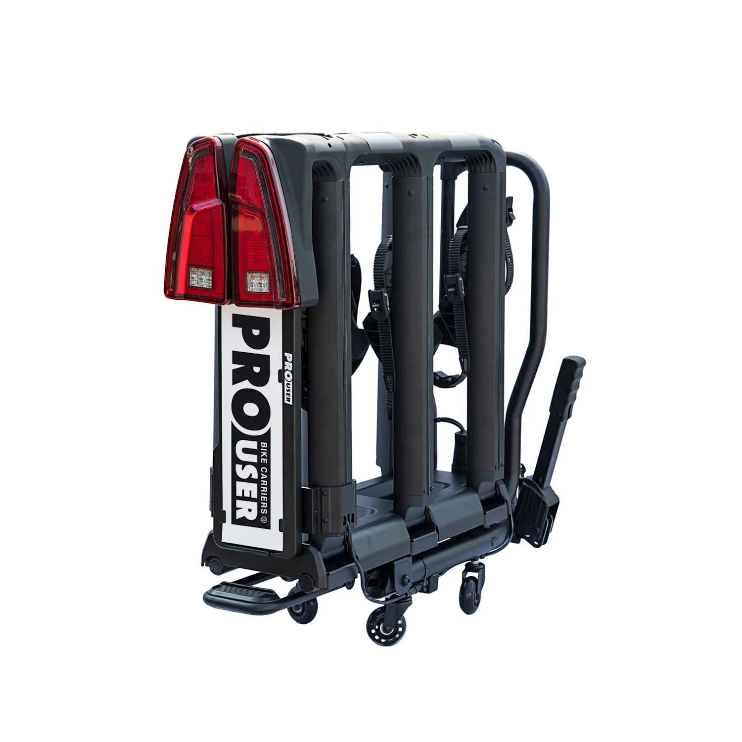 Bagażnik rowerowy na hak Pro-User Diamant FG3 black LED