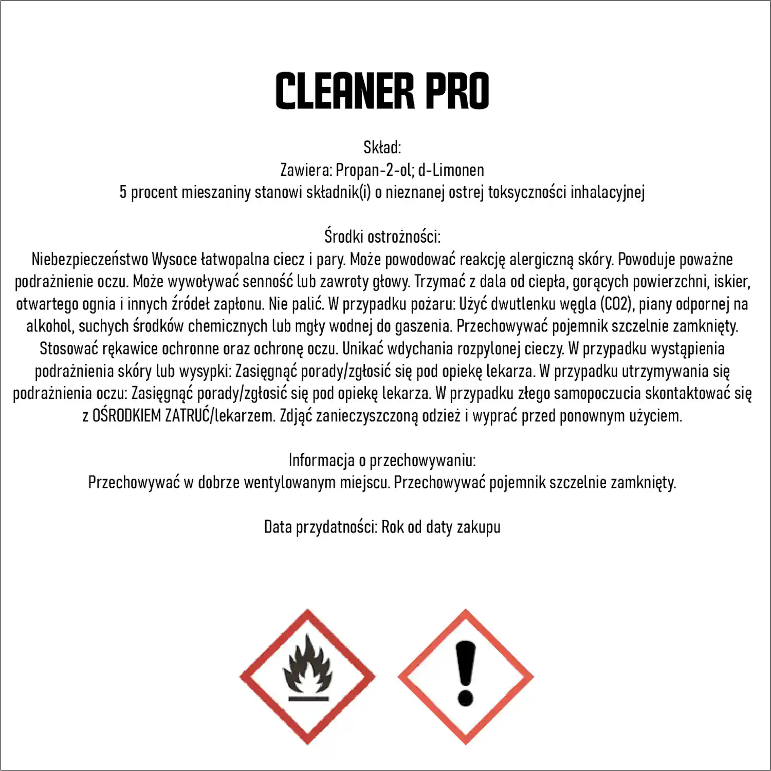 Płyn do odtłuszczania ramy roweru AVERY PRO 50 ml