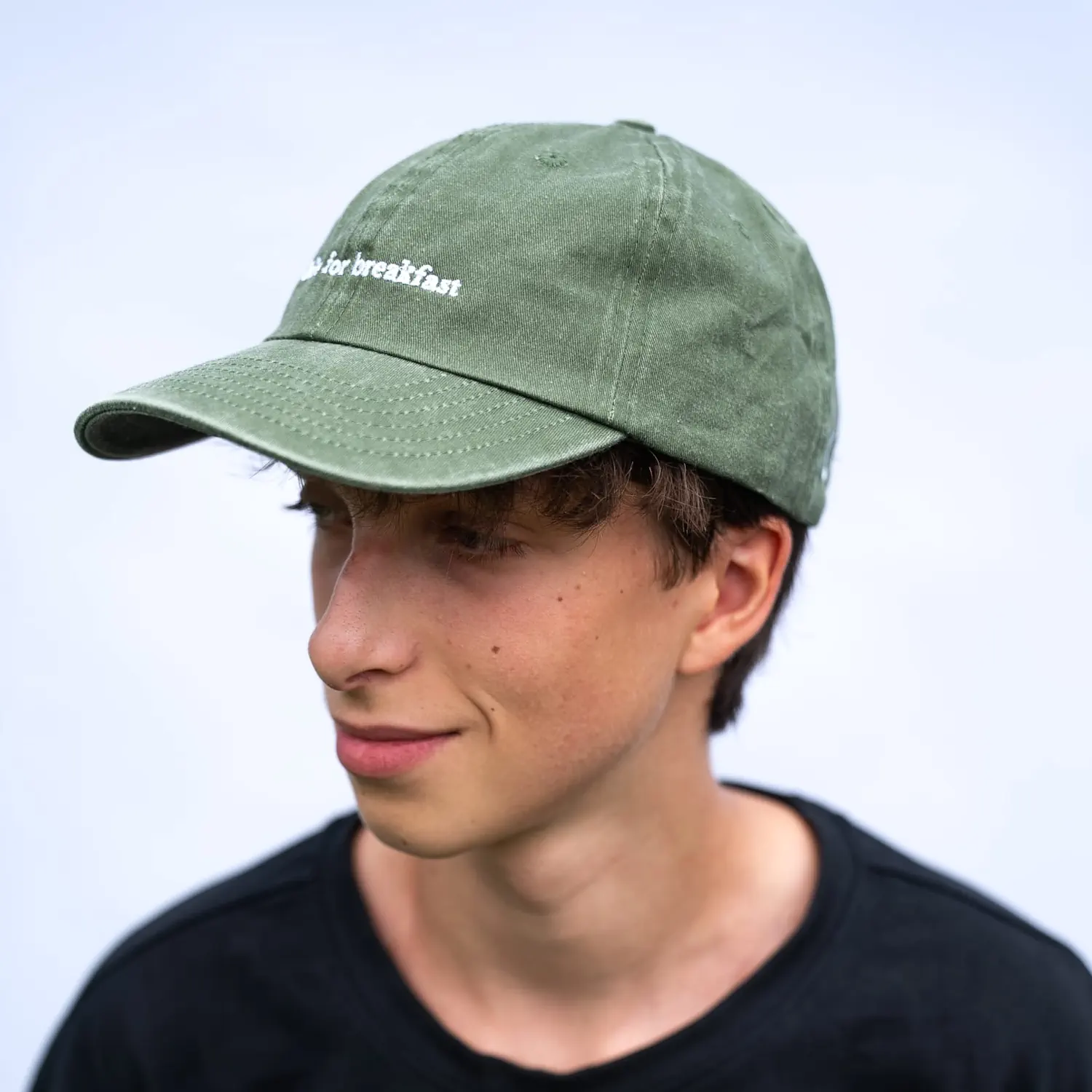 Czapka "Bike for breakfast"