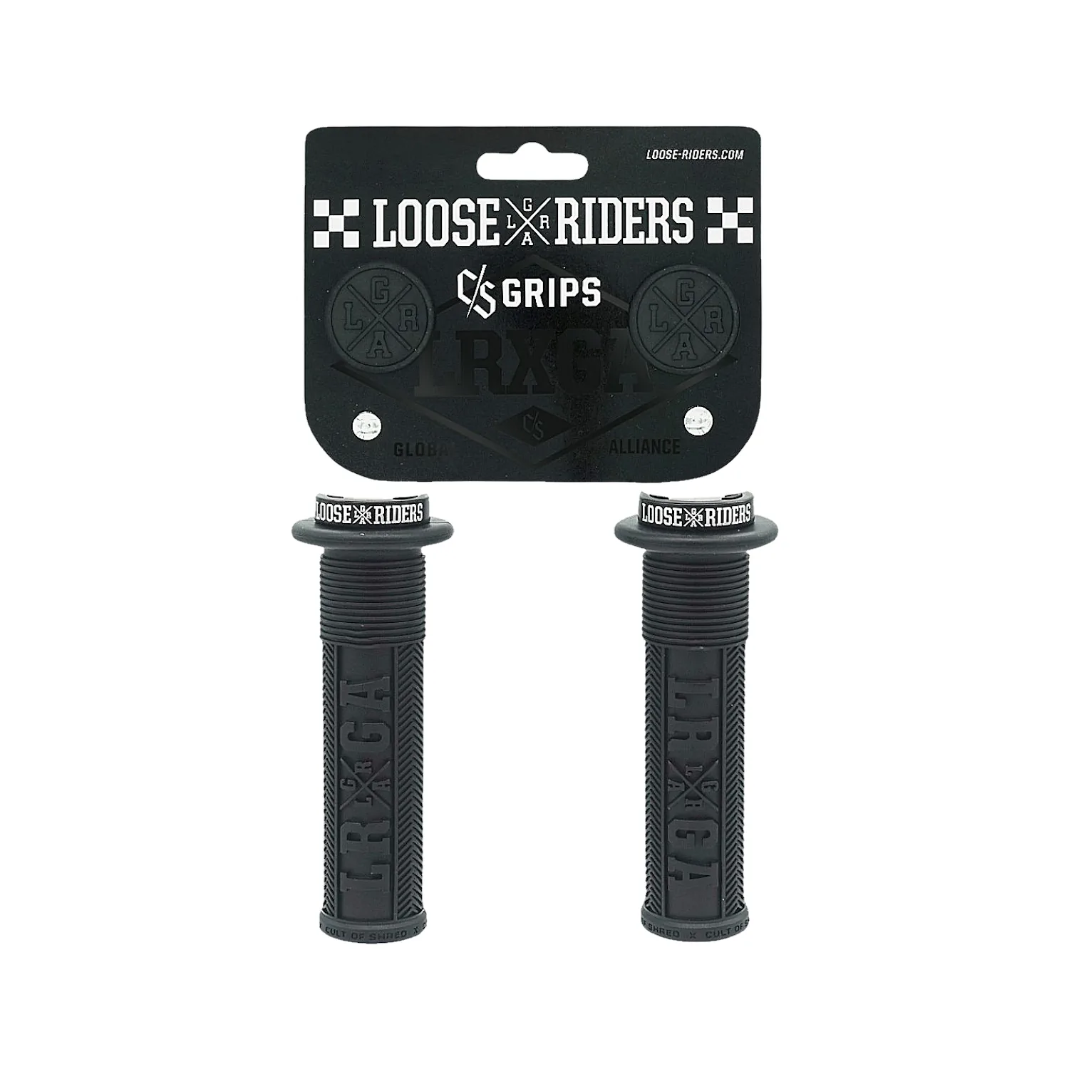 Gripy rowerowe Loose Riders C/S black 29.6mm