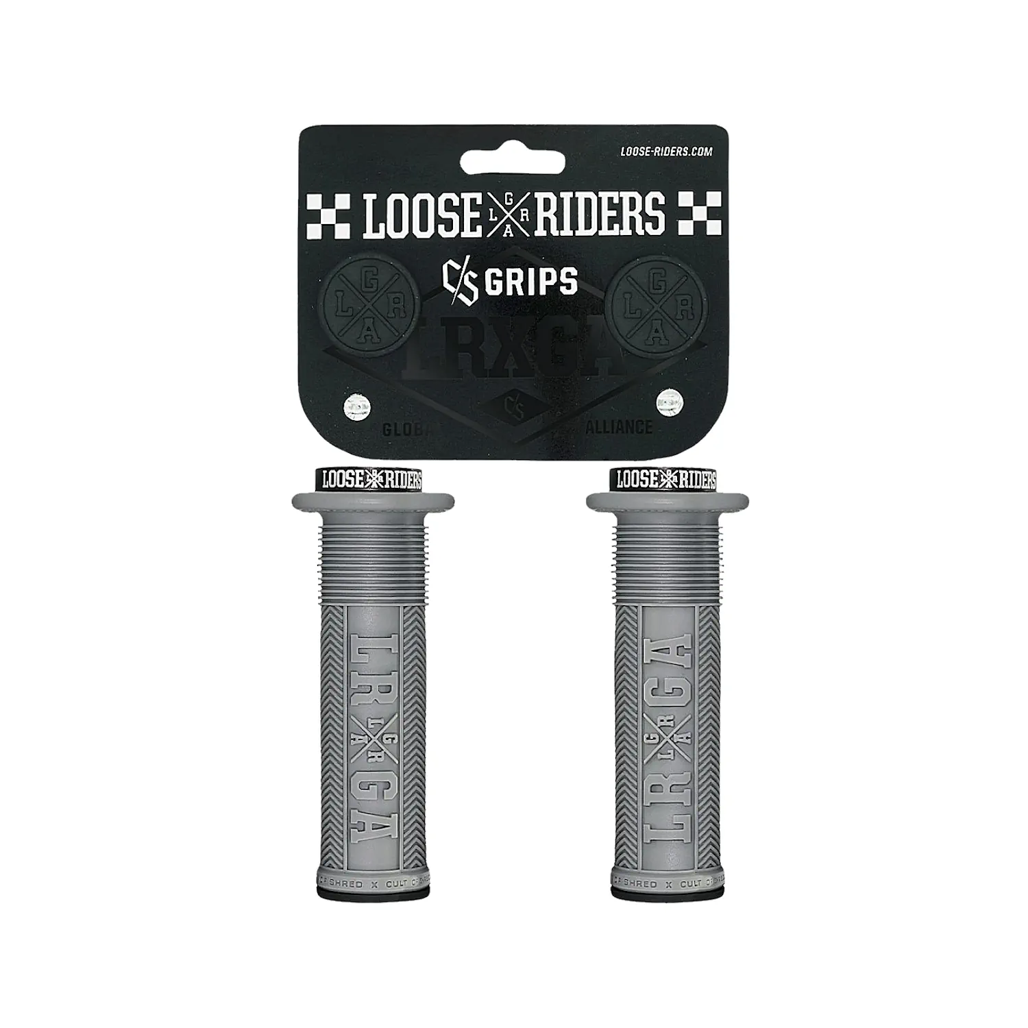 Gripy rowerowe Loose Riders C/S grey 31.2mm