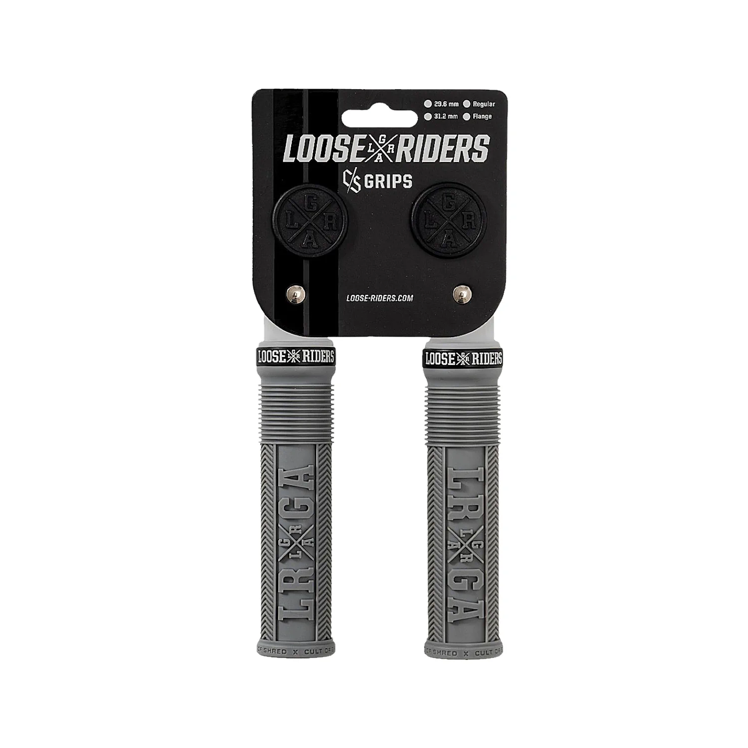 Gripy rowerowe Loose Riders C/S Regular grey 31.2mm