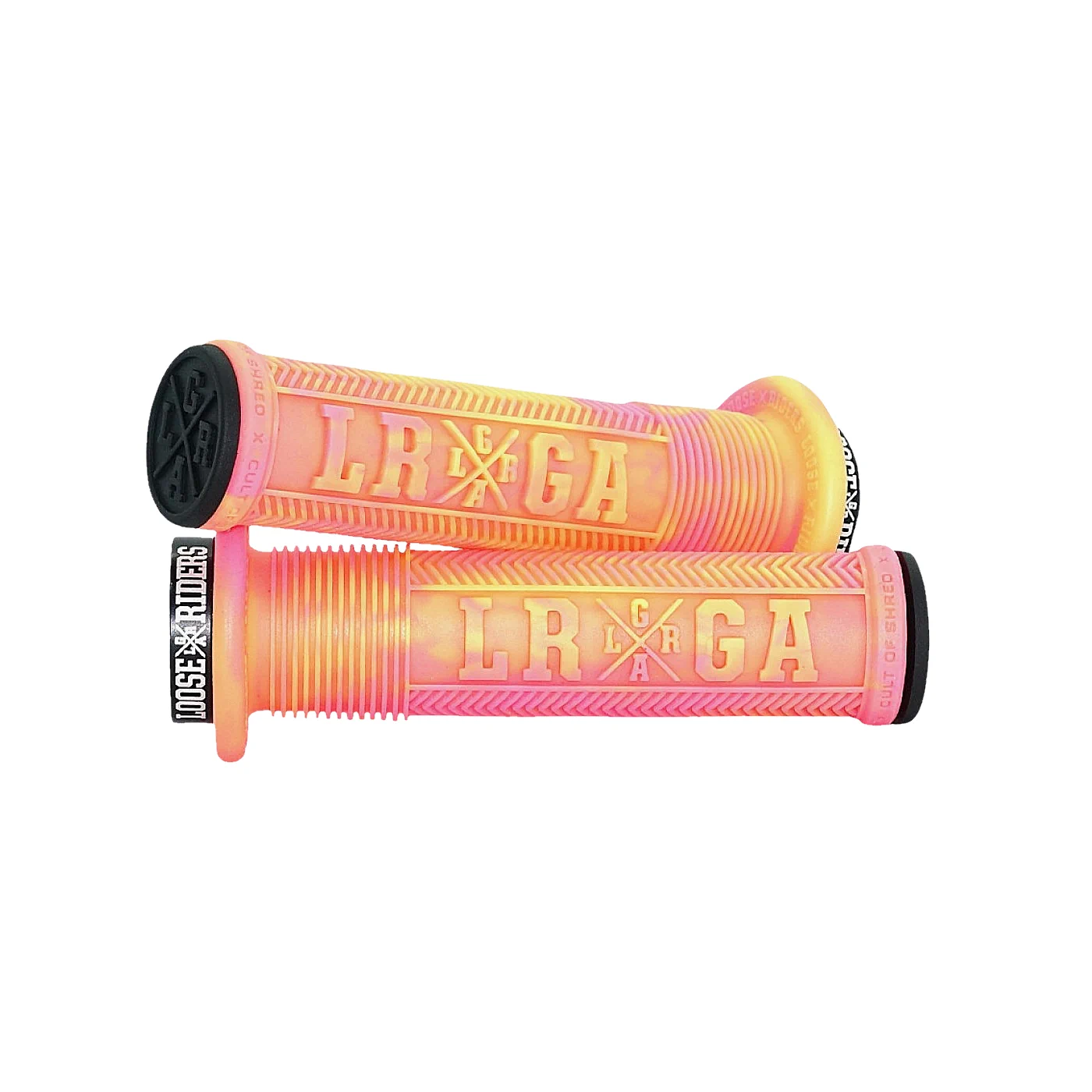 Gripy rowerowe Loose Riders C/S pink/yellow 31.2mm