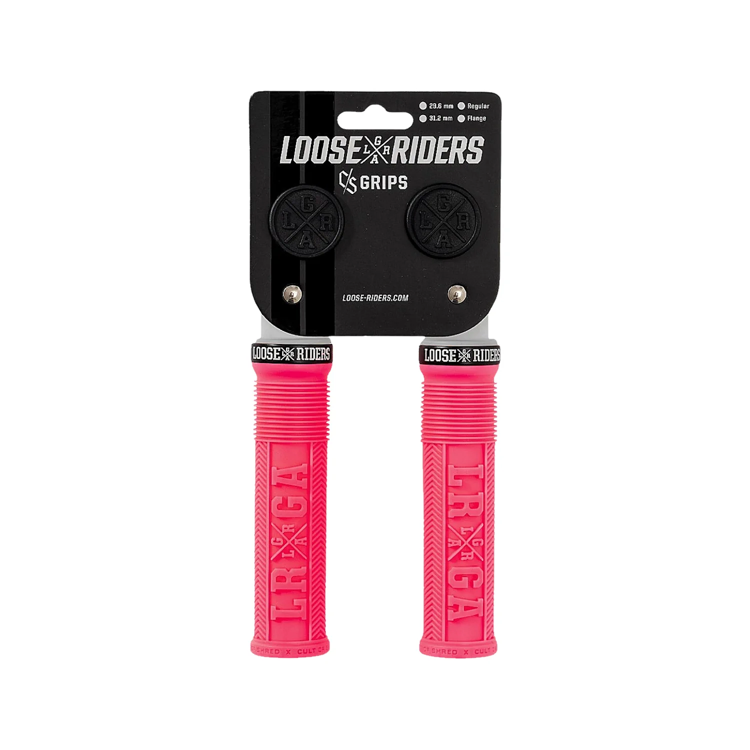 Gripy rowerowe Loose Riders C/S Regular pink 31.2mm