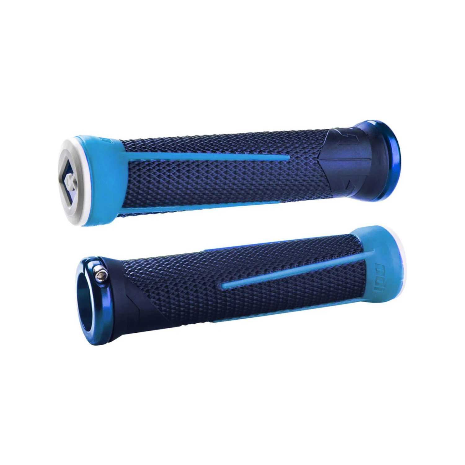 Gripy rowerowe ODI MTB AG1 Signature lock-on 2.1 blue/lightblue-blue | 135mm