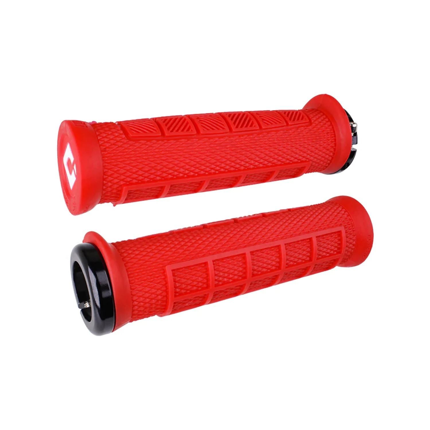 Gripy rowerowe ODI MTB Elite Pro lock-on 2.1 red-black | 130mm