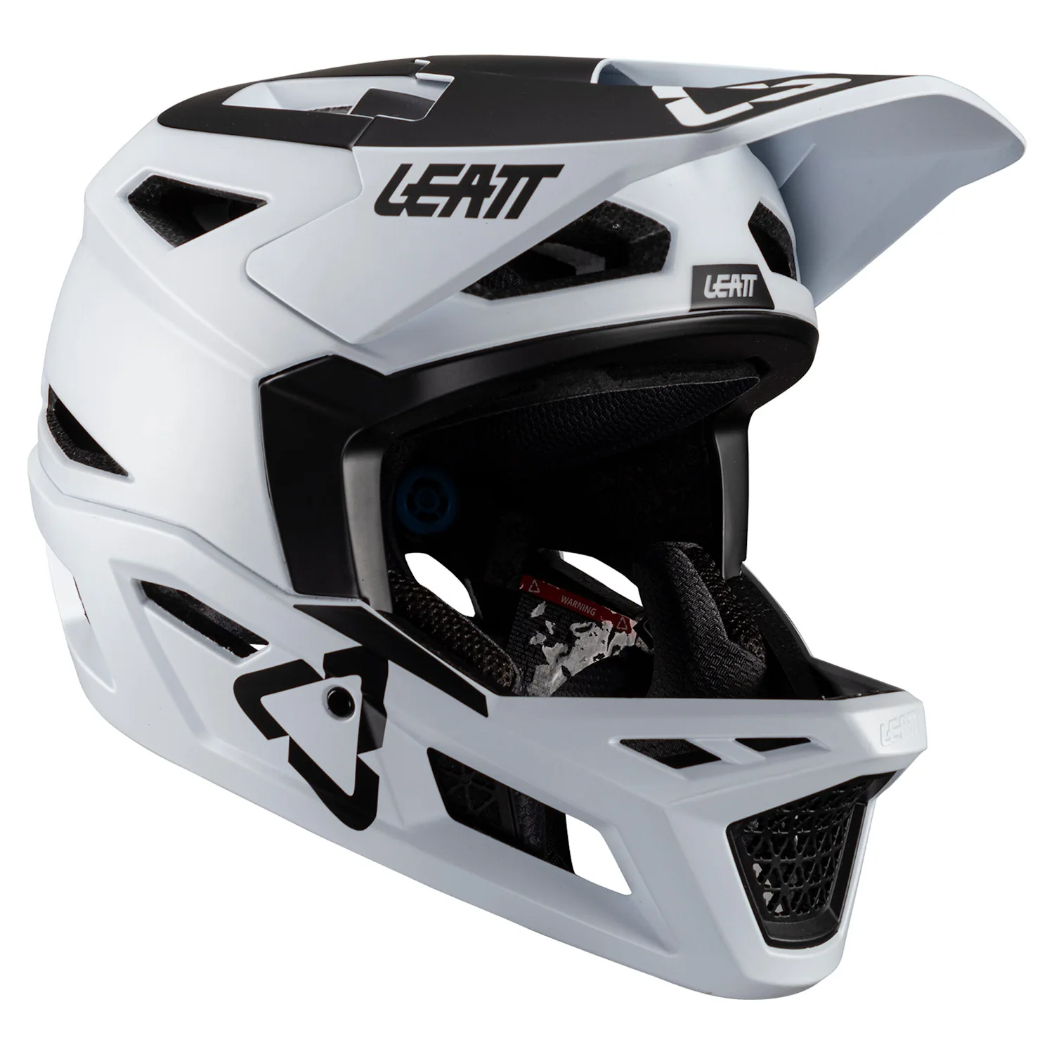 Kask rowerowy full face LEATT Helmet MTB Gravity 4.0 V24 White L