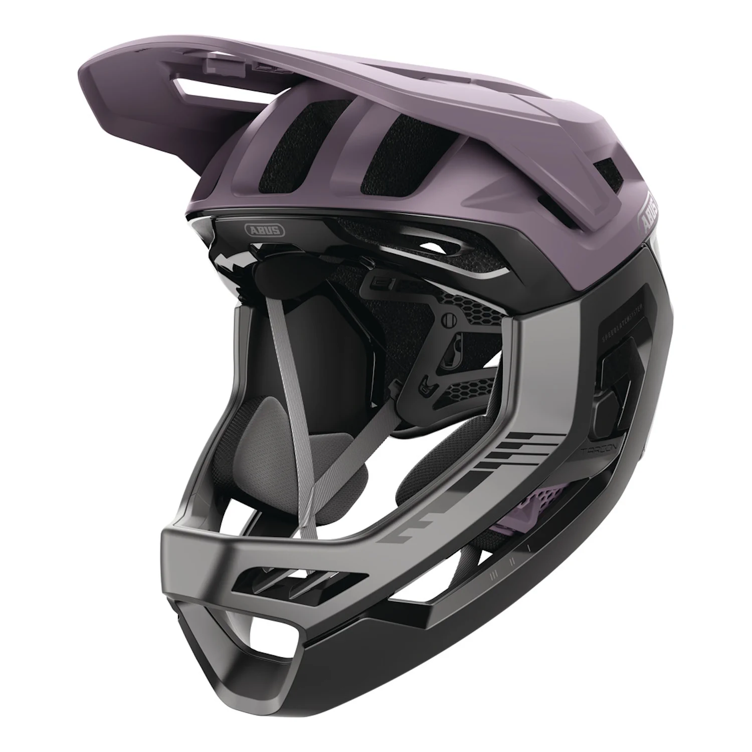 Kask rowerowy fullface Abus Targon ash purple M