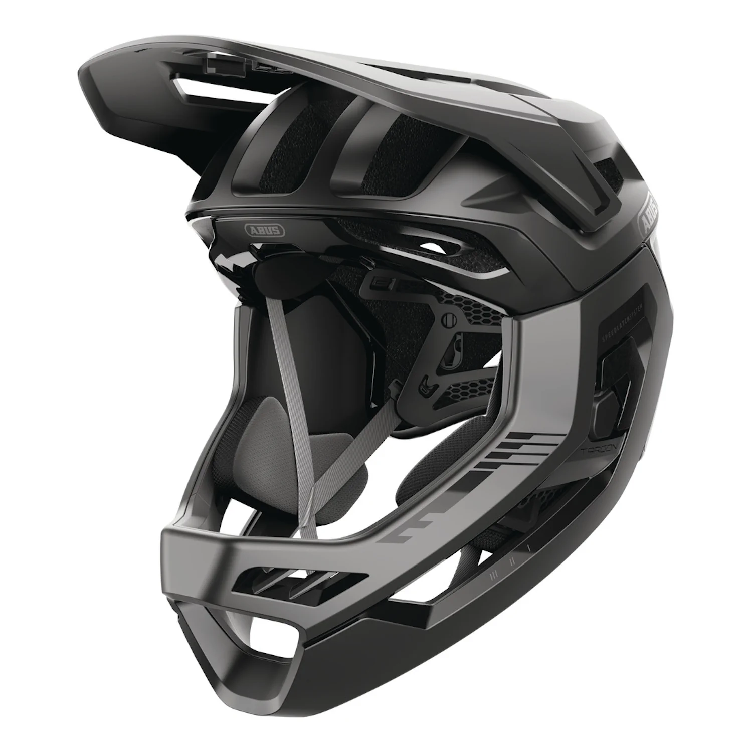 Kask rowerowy fullface Abus Targon velvet black S