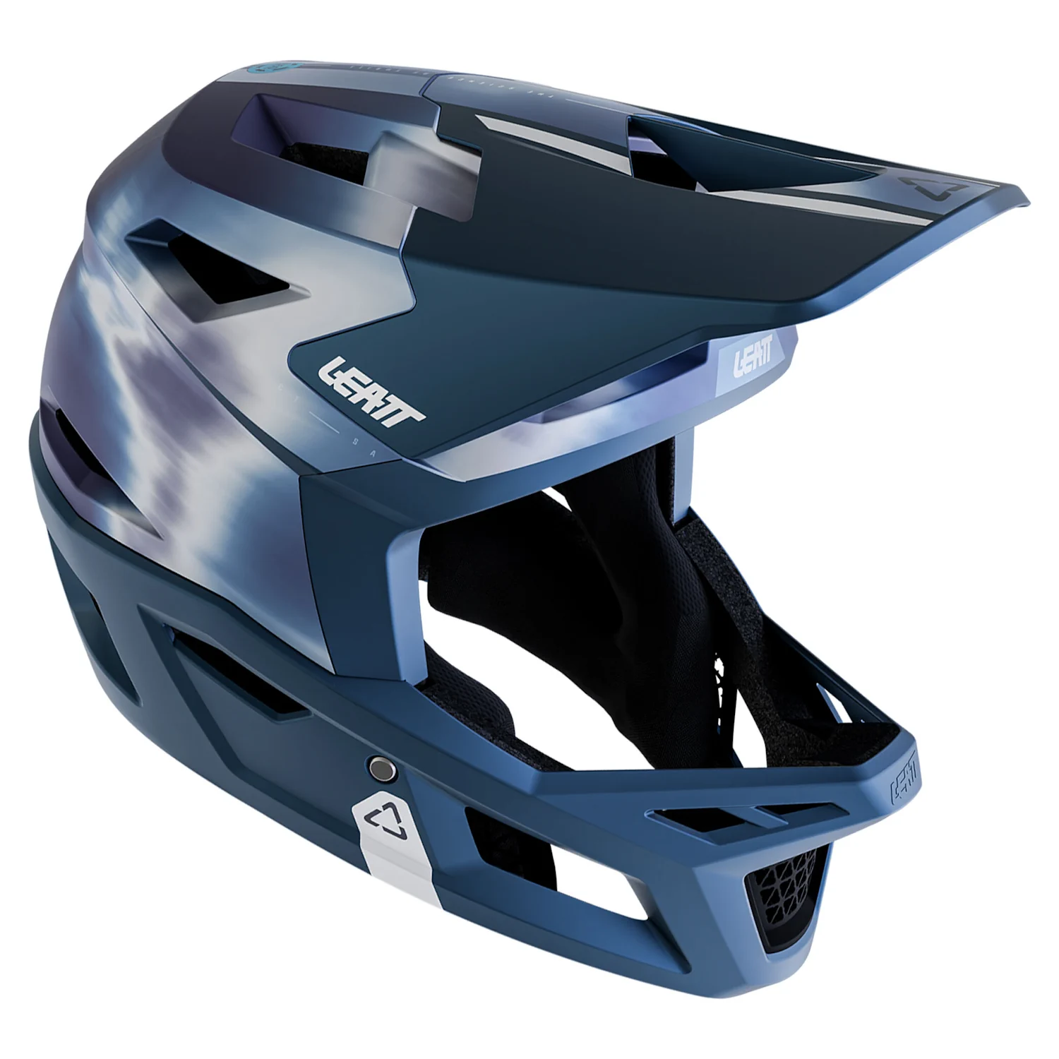 Kask rowerowy full face LEATT Helmet MTB Gravity 4.0 V26 Galaxy Blue M