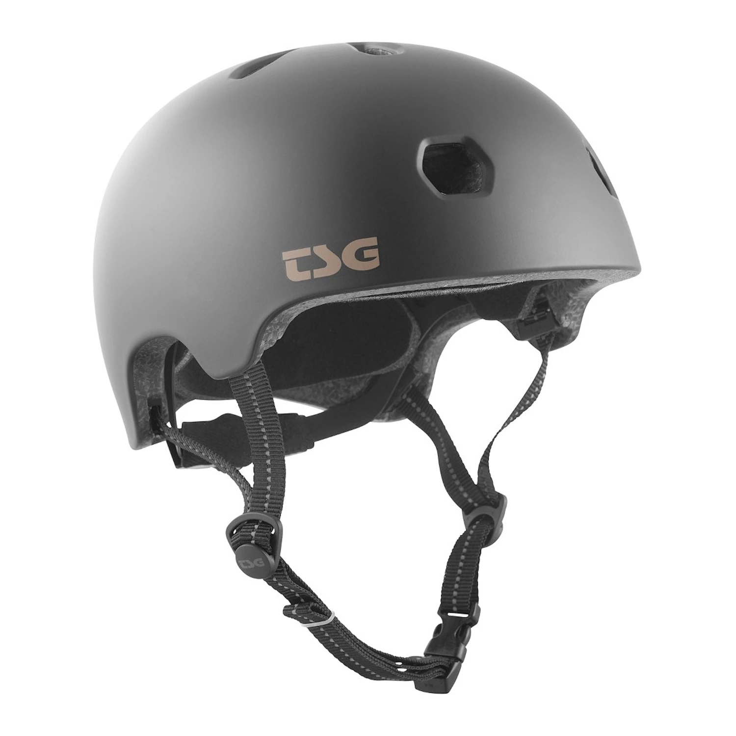 Kask rowerowy TSG Meta Solid Colors Satin black S/M