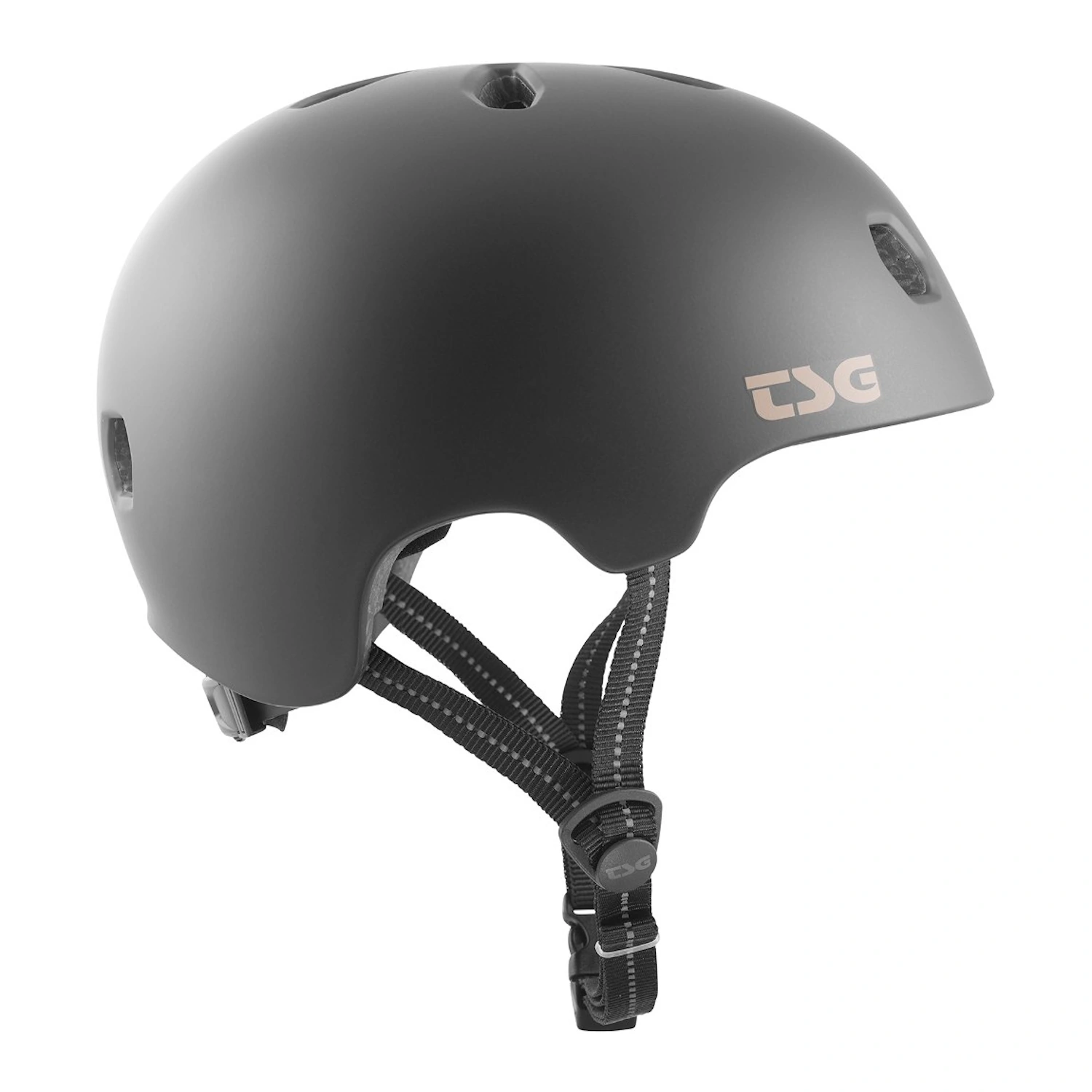 Kask rowerowy TSG Meta Solid Colors Satin black S/M