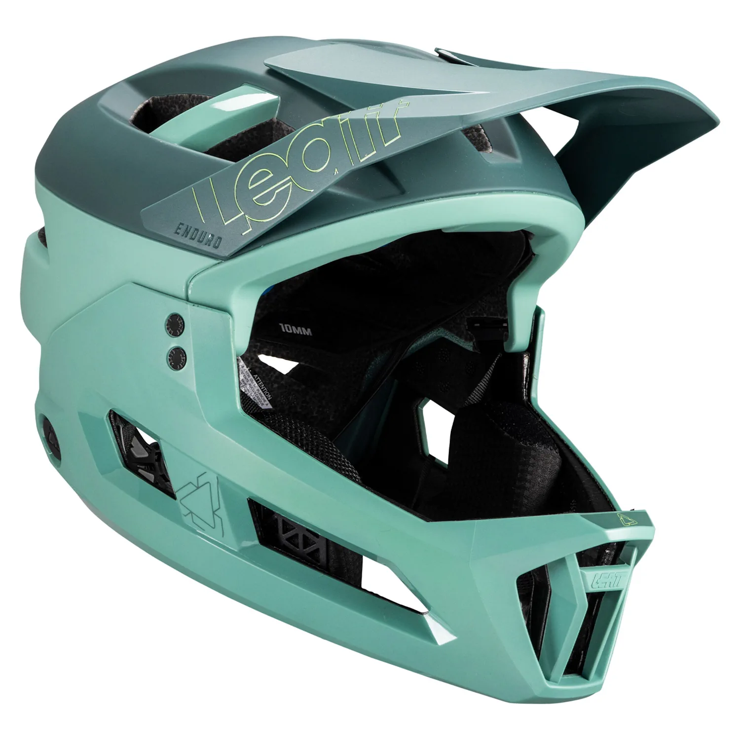 Kask rowerowy z wypinaną szczęką/3w1 LEATT Helmet MTB Enduro 3.0 V25 Pistachio L