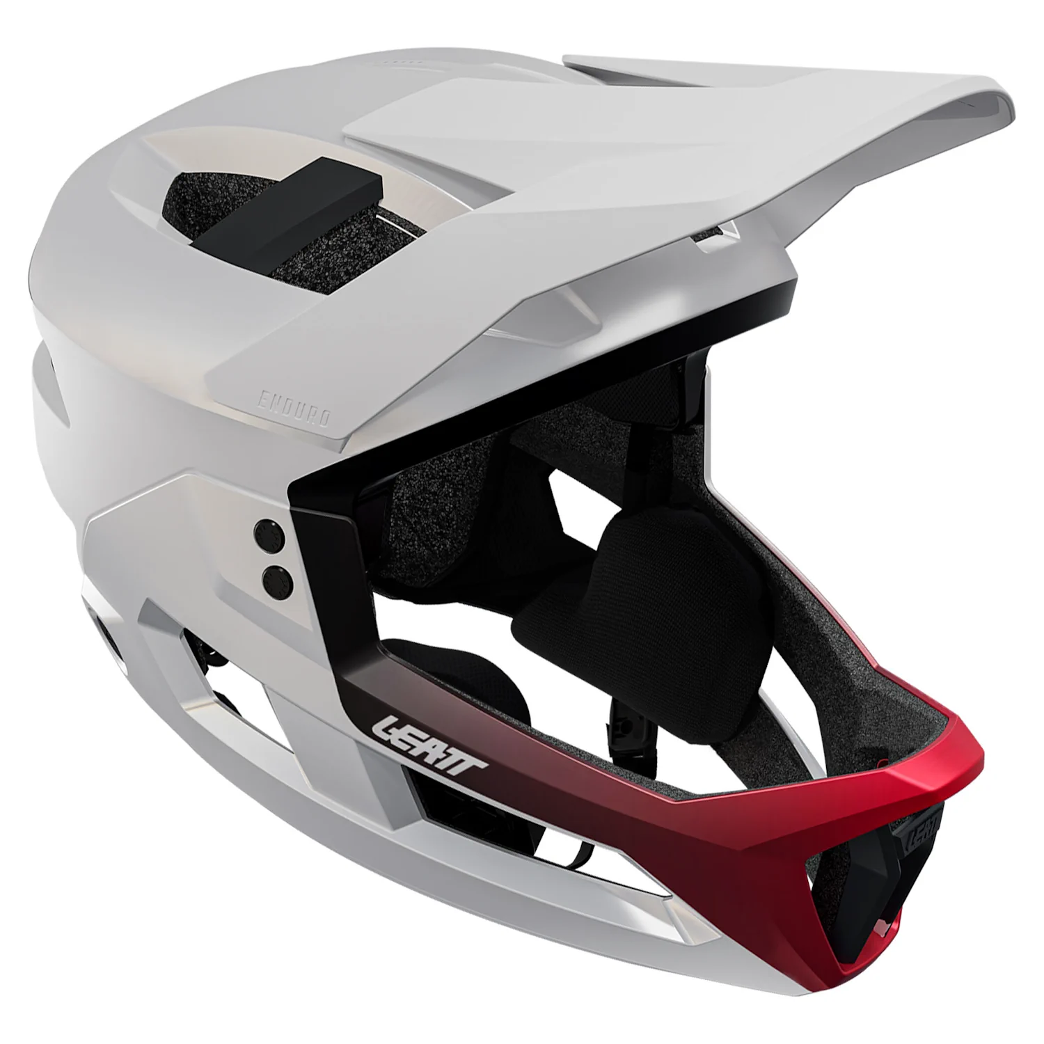 Kask rowerowy z wypinaną szczęką/3w1 LEATT Helmet MTB Enduro 3.0 V26 Cream White L