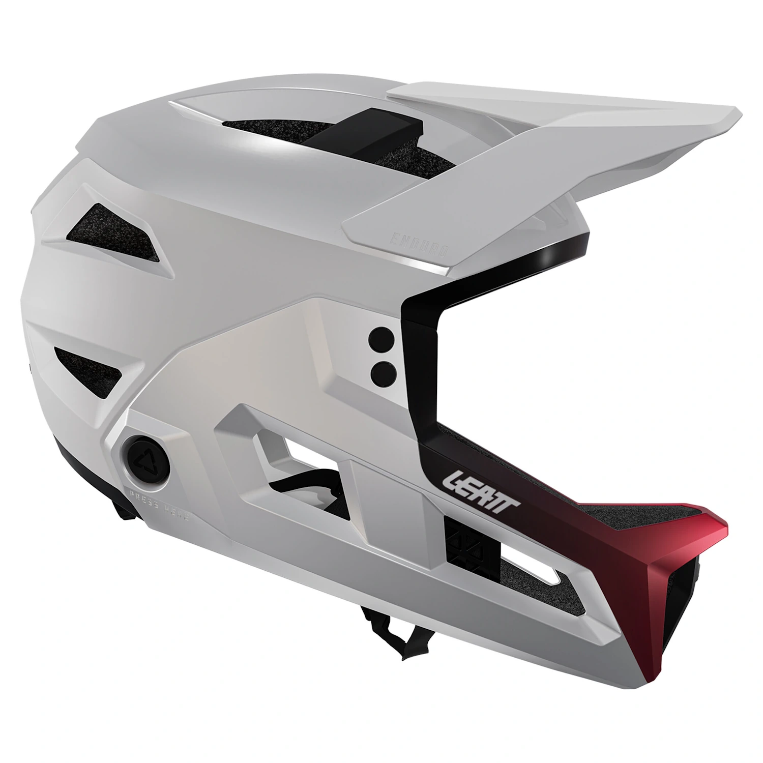 Kask rowerowy z wypinaną szczęką/3w1 LEATT Helmet MTB Enduro 3.0 V26 Cream White L
