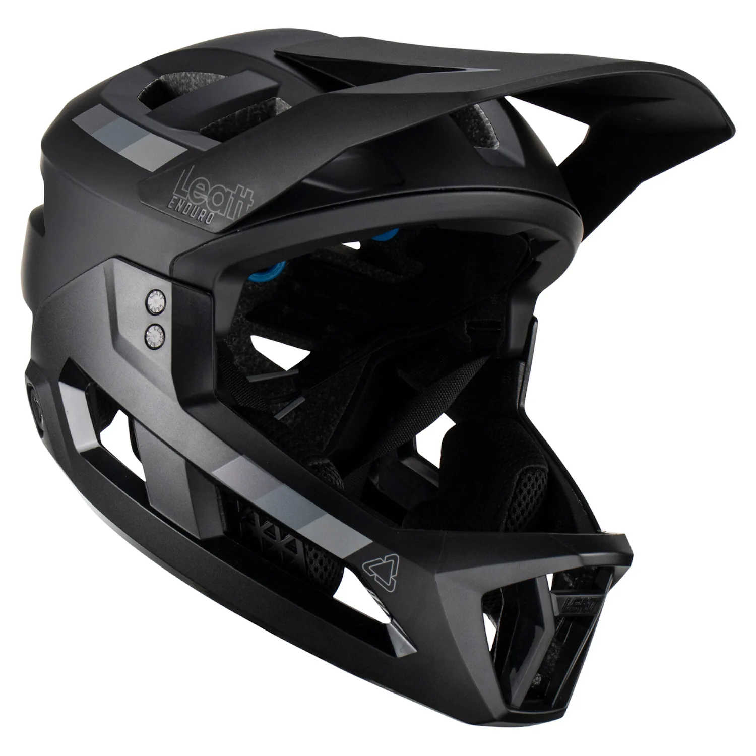 Kask rowerowy z wypinaną szczęką LEATT Helmet MTB Enduro 2.0 V23 Stealth L
