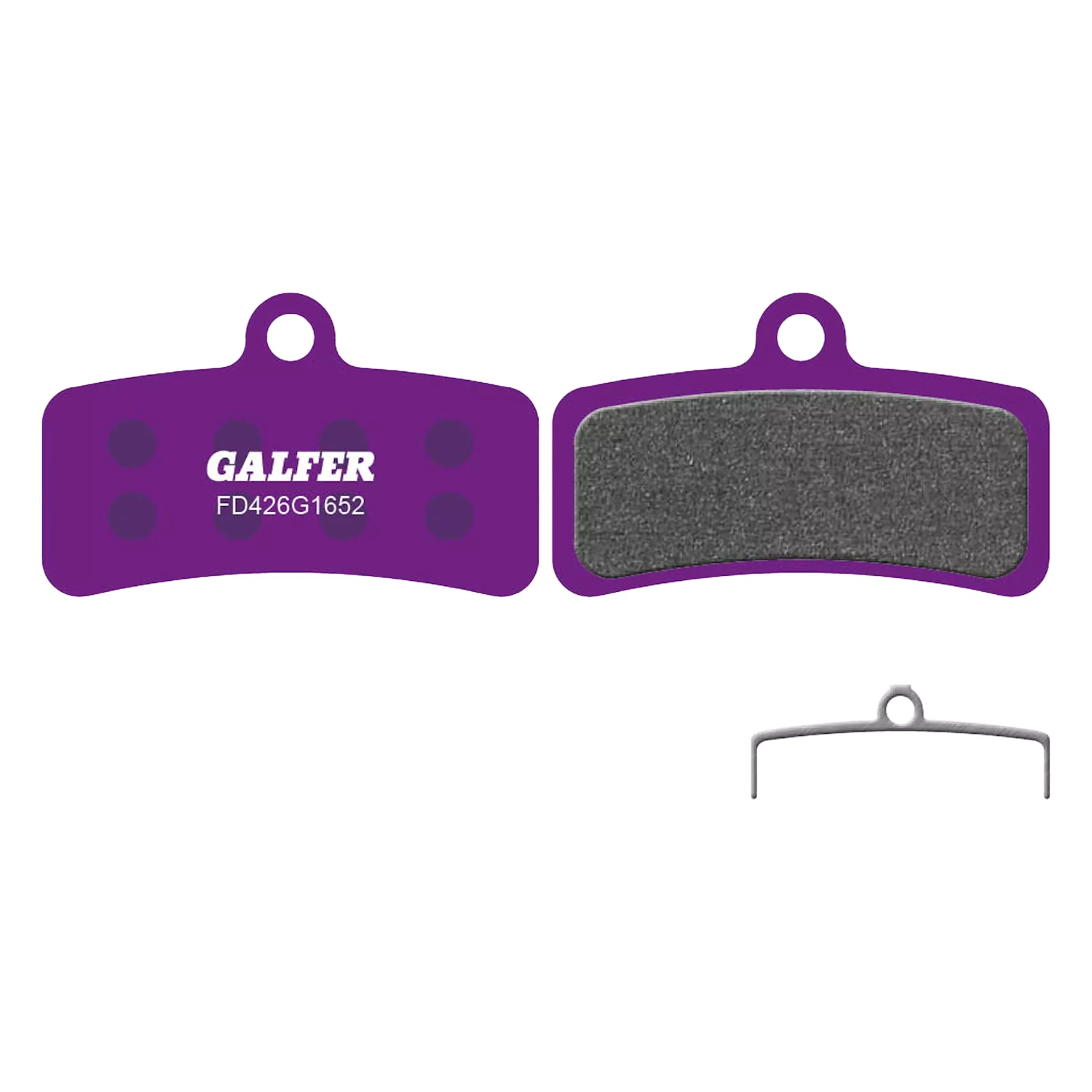 Klocki okładziny hamulcowe Galfer E-Bike Brake Pad Shimano Saint Zee purple