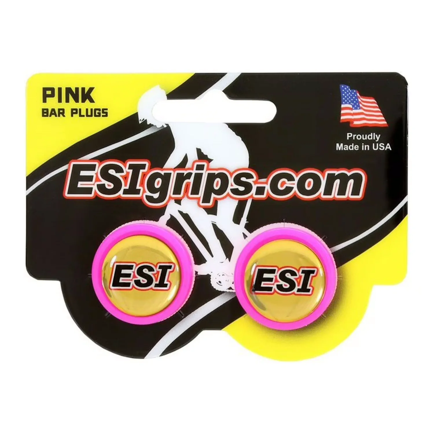 Końcówki do kierownic ESI pink