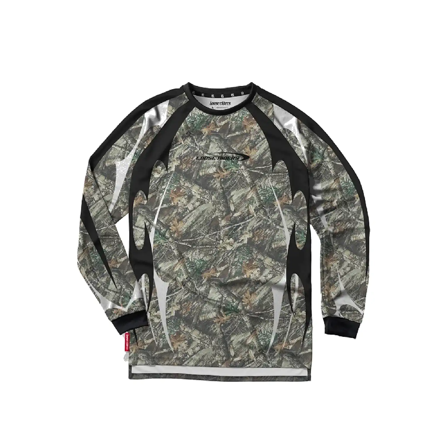 Koszulka z długim rękawem Loose Riders Jersey Longsleeve Phase camo L
