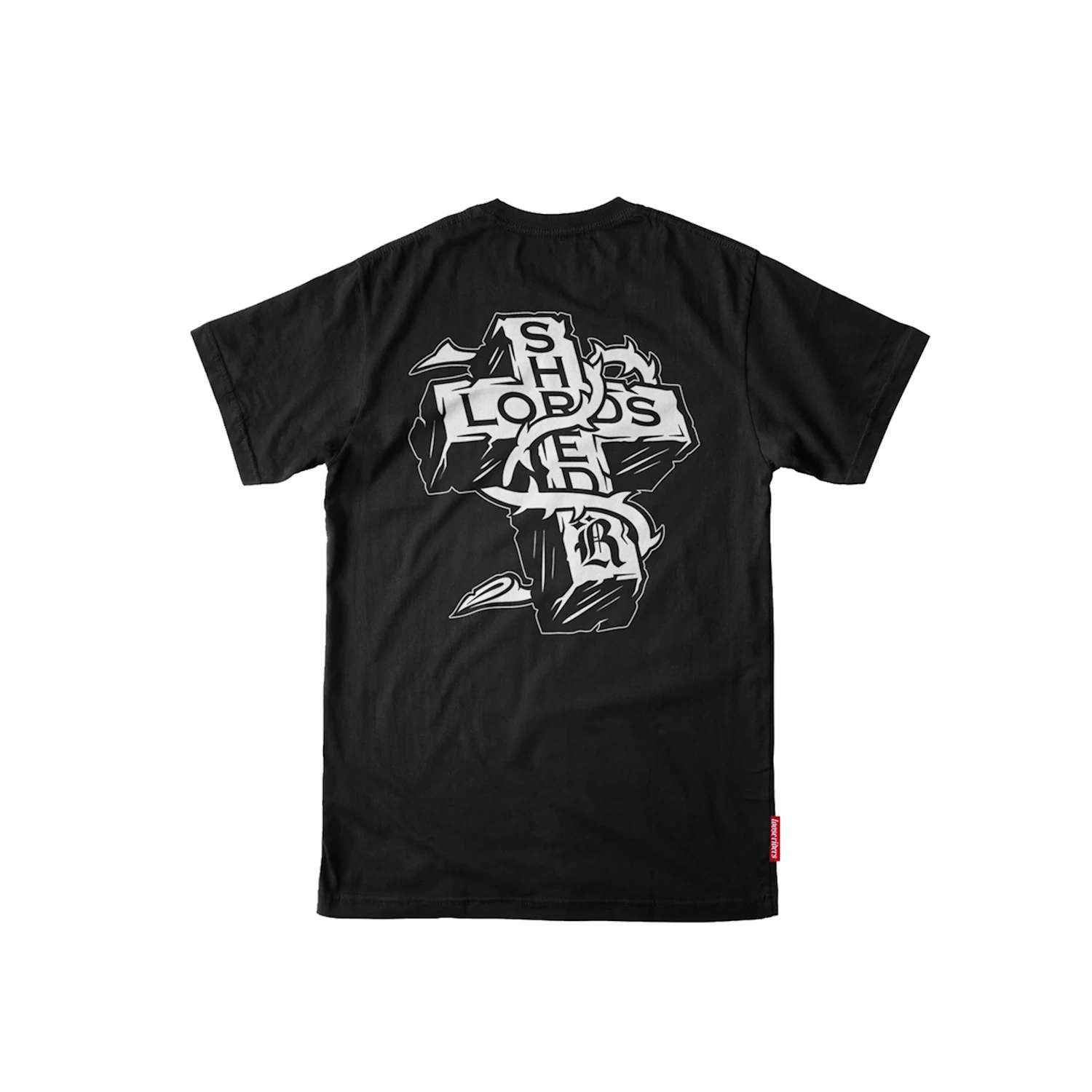 Koszulka z krótkim rękawem Loose Riders Shred Lords black M