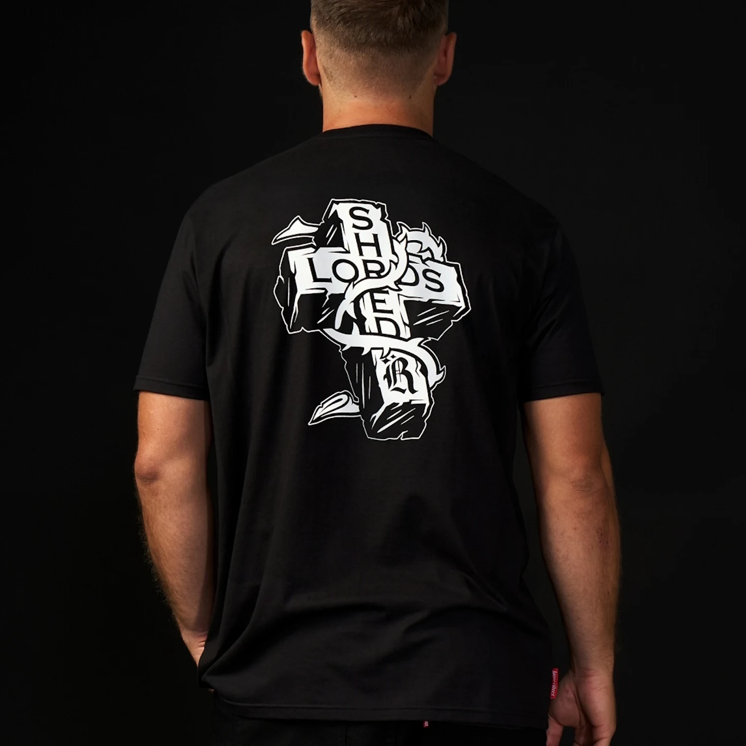 Koszulka z krótkim rękawem Loose Riders Shred Lords black M