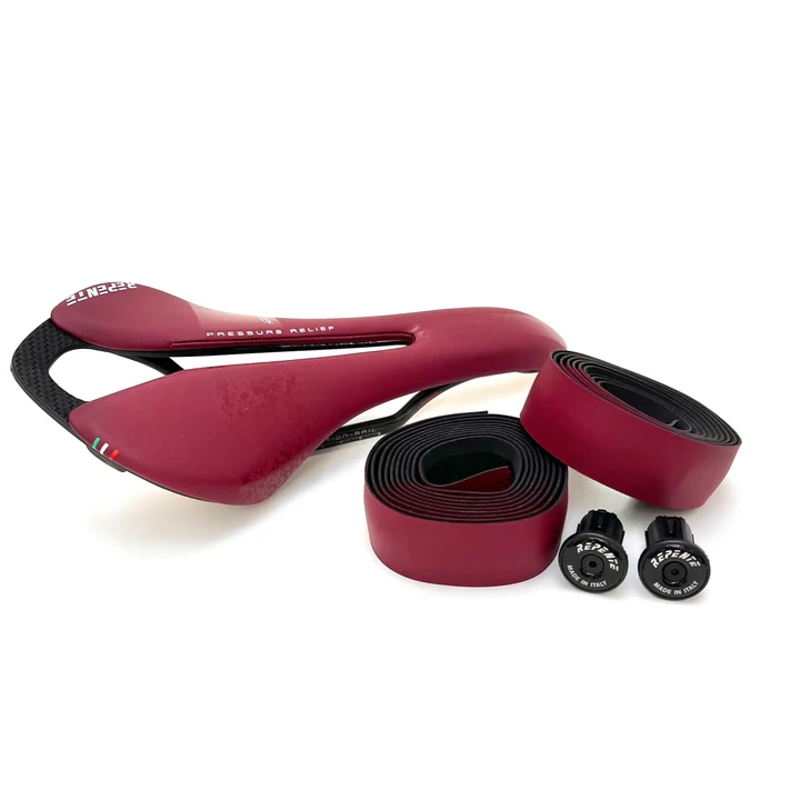 Owijka na kierownicę rowerową Repente Corium 2.5 mm AM red wine