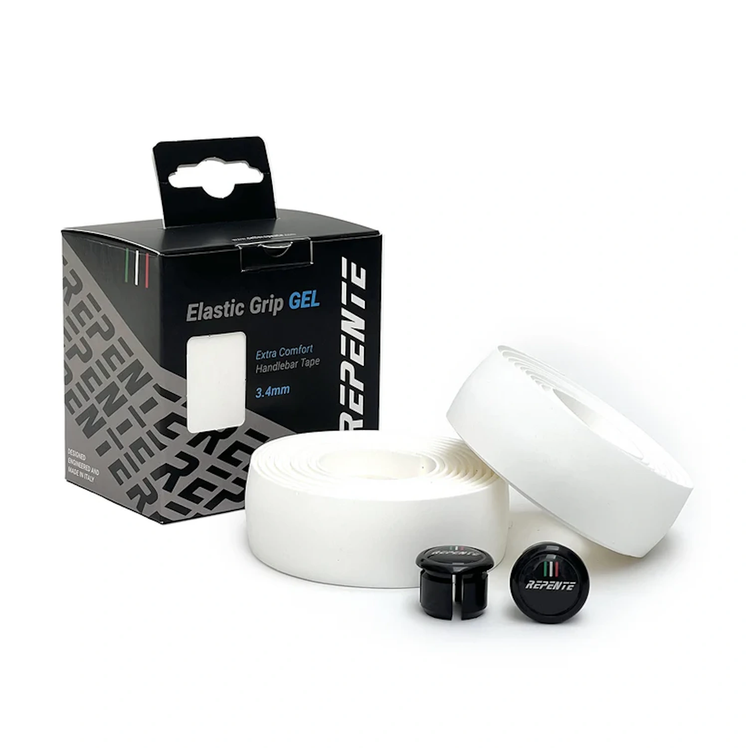 Owijka na kierownicę rowerową Repente EVA AM gel 3,4mm white