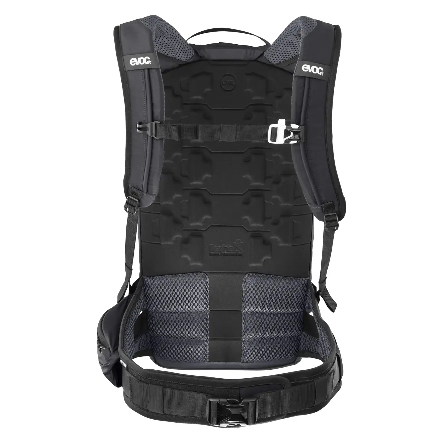 Plecak rowerowy z protektorem Evoc Trail Pro Blackline 10L black L/XL