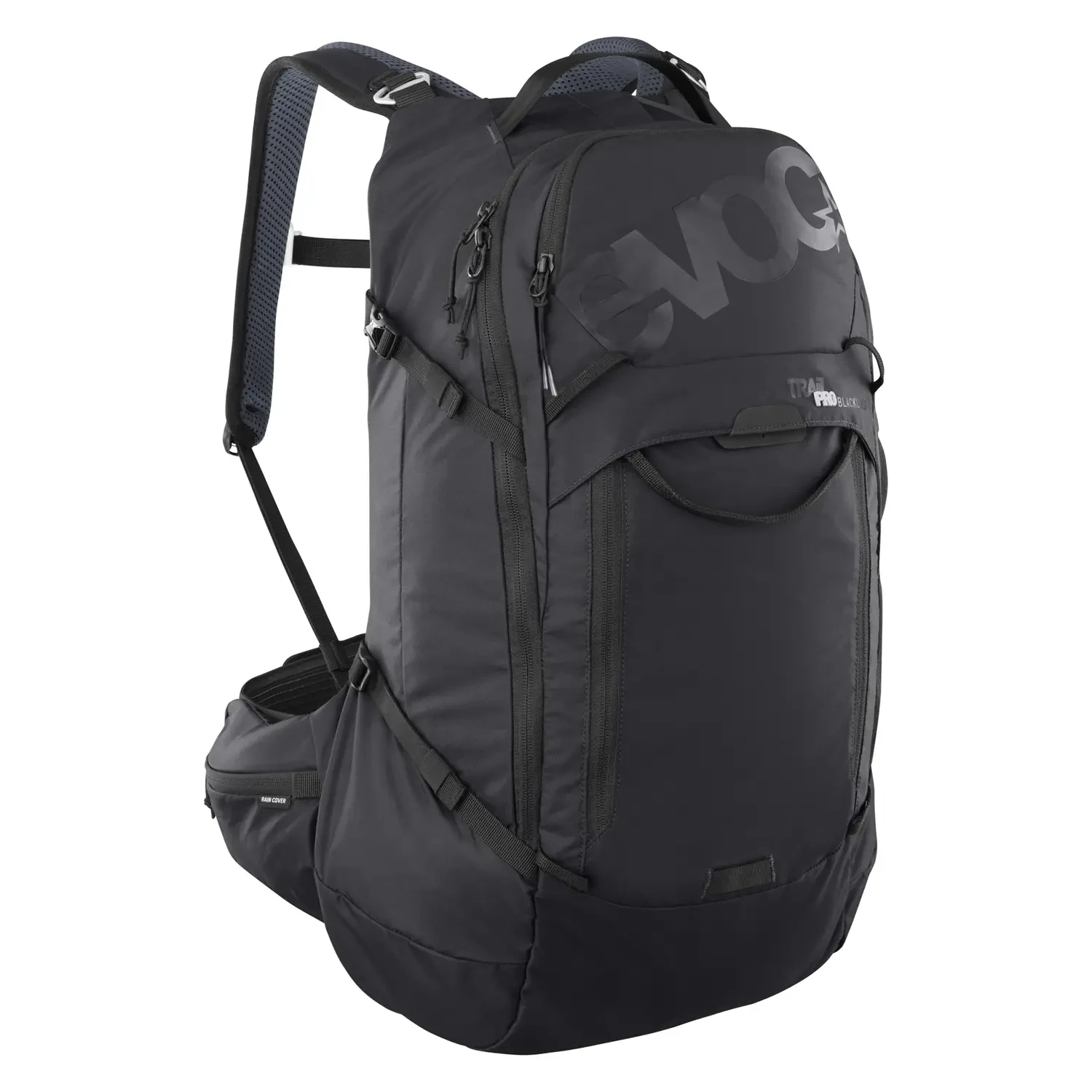Plecak rowerowy z protektorem Evoc Trail Pro Blackline 26L black S/M