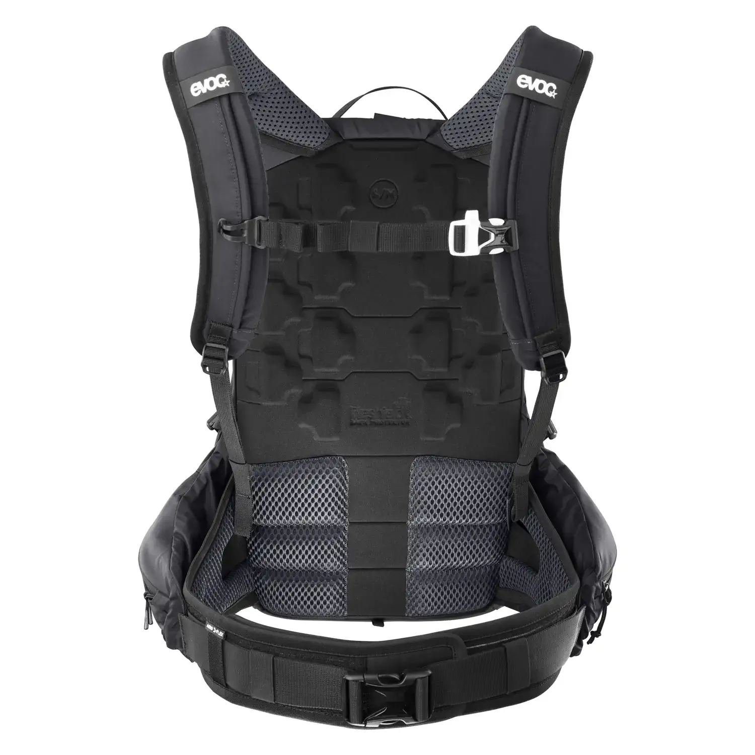 Plecak rowerowy z protektorem Evoc Trail Pro Blackline 16L black L/XL