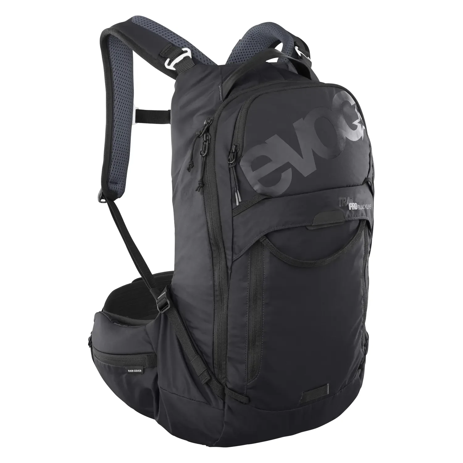 Plecak rowerowy z protektorem Evoc Trial Pro Blackline 16L black S/M