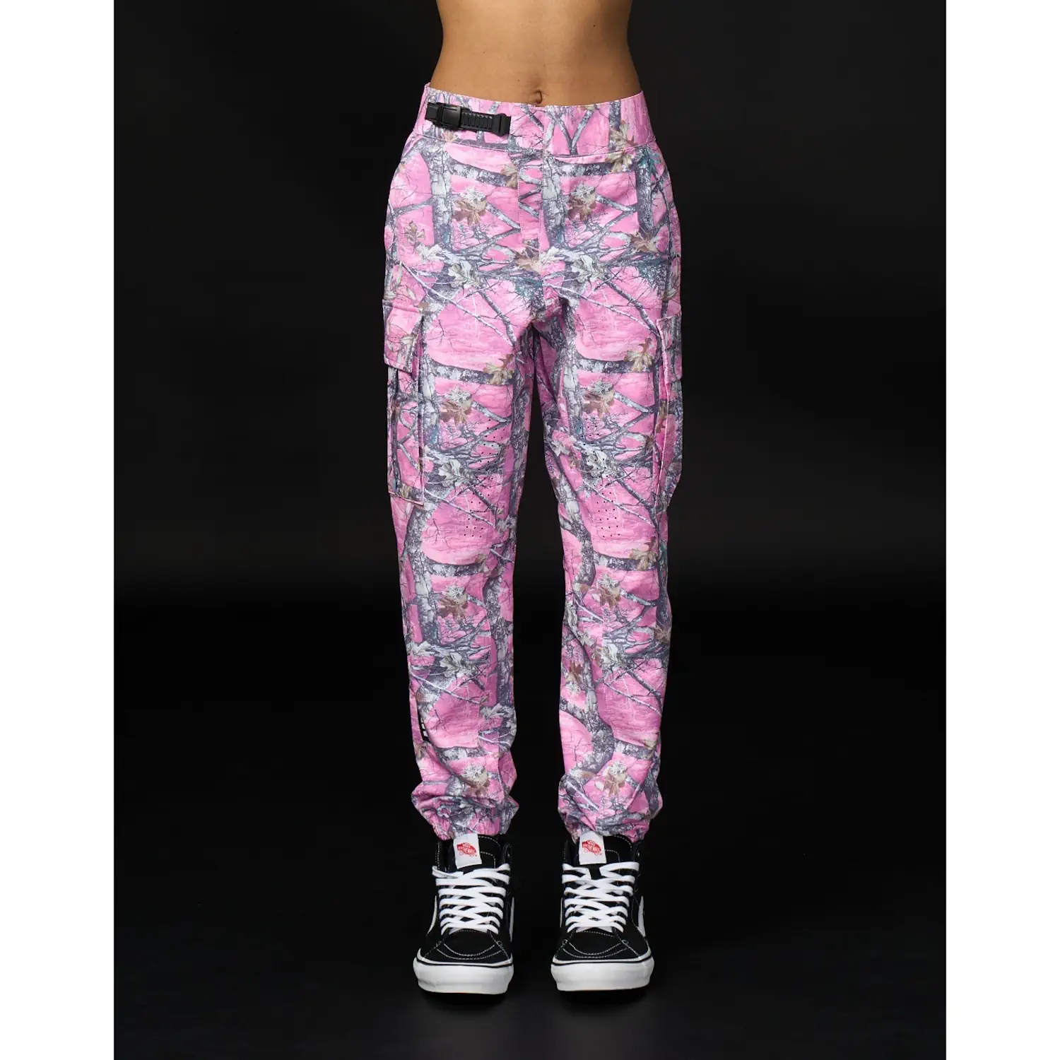 Spodnie Loose Riders Cargo Hunter camo pink 32