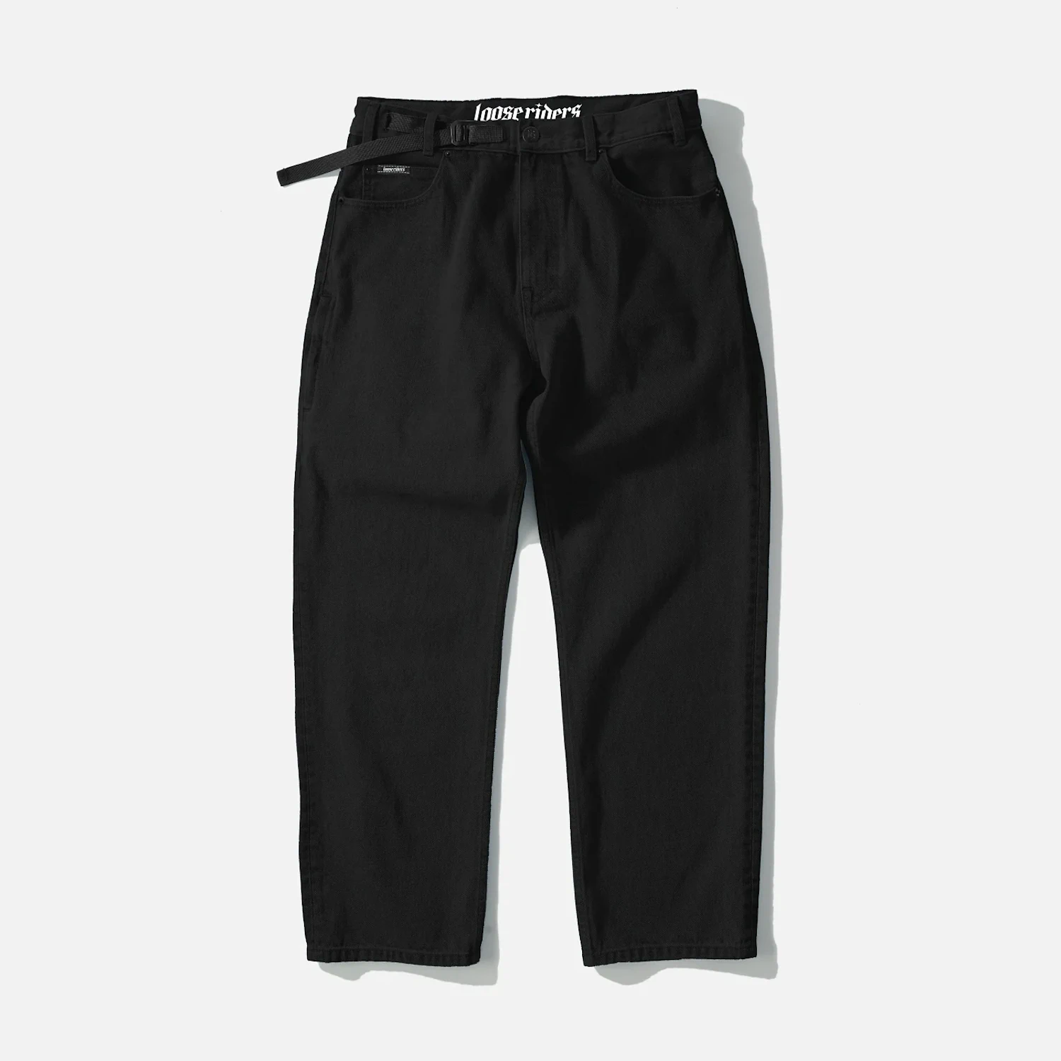 Spodnie rowerowe Loose Riders District Jeans black L