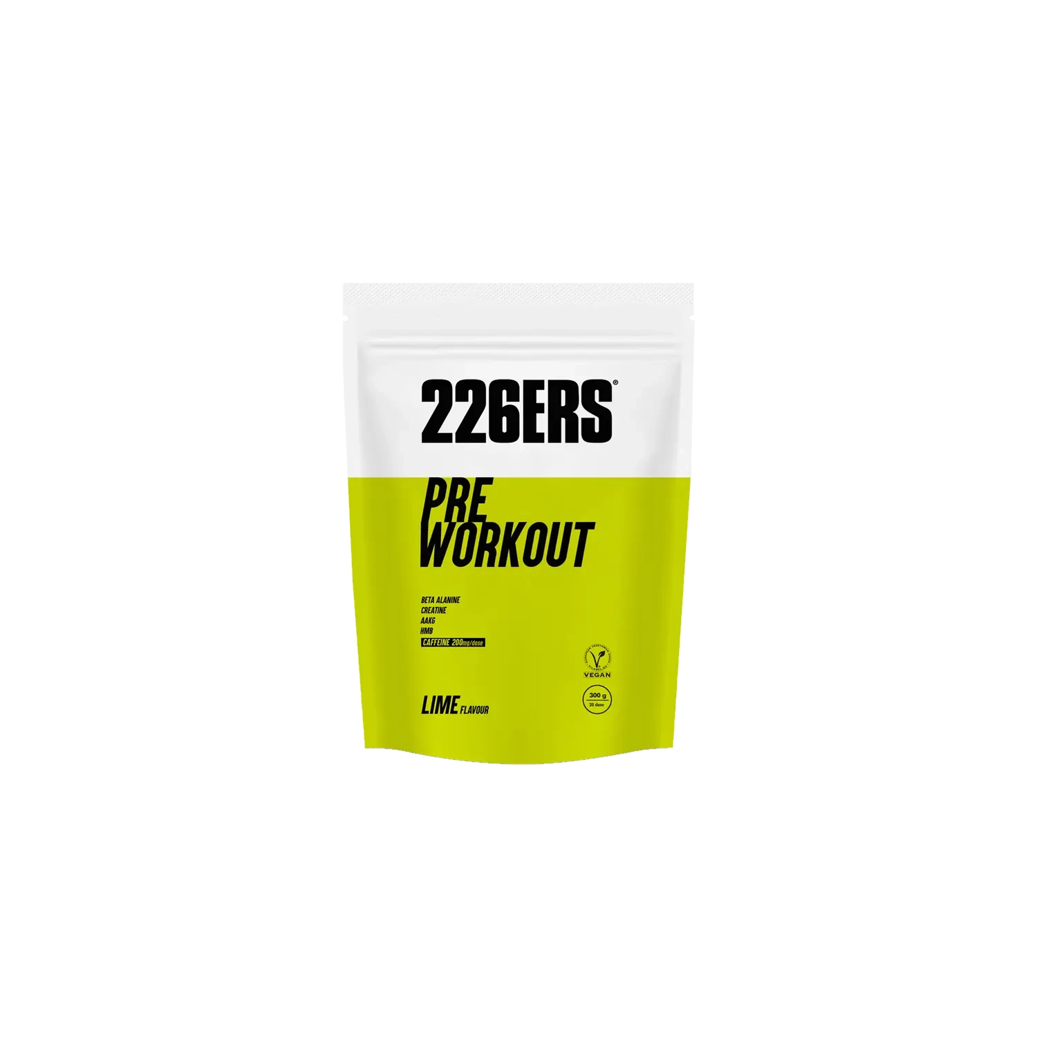 Substancja pobudzająca w proszku 226ERS PRE WORKOUT 300g. CAFFEINE LIME (z kofeiną)