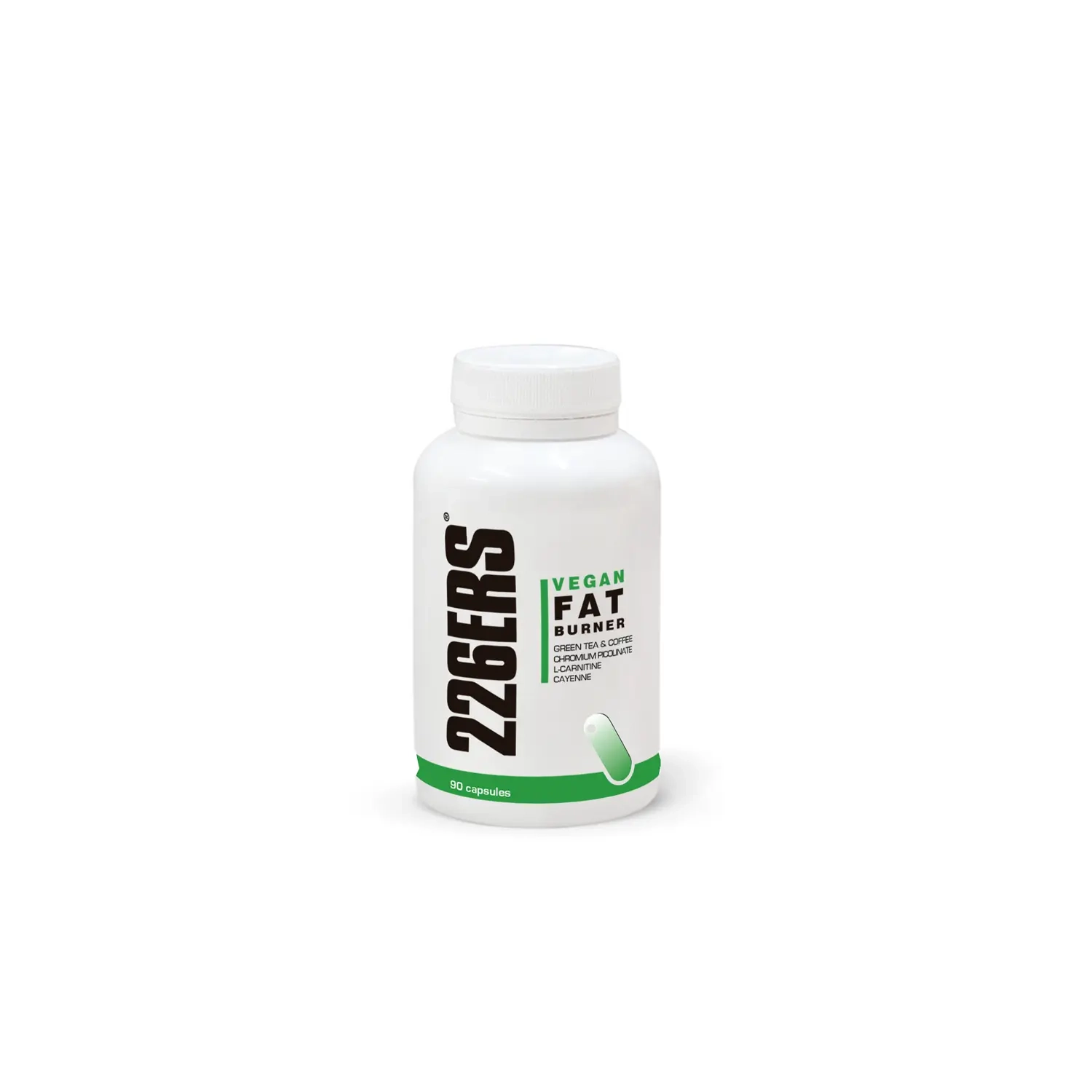 Suplementy w tabletkach 226ERS VEGAN FAT BURNER kapsułki (środek wspomagajacy utratę tkanki tłuszczowej)