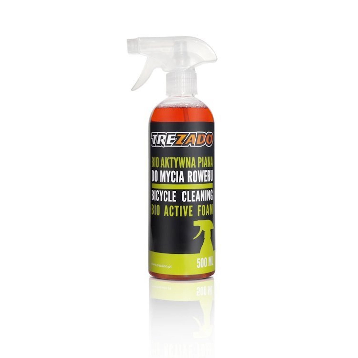 Trezado - BIO Aktywna Piana do Mycia Roweru - atomizer 500 ml