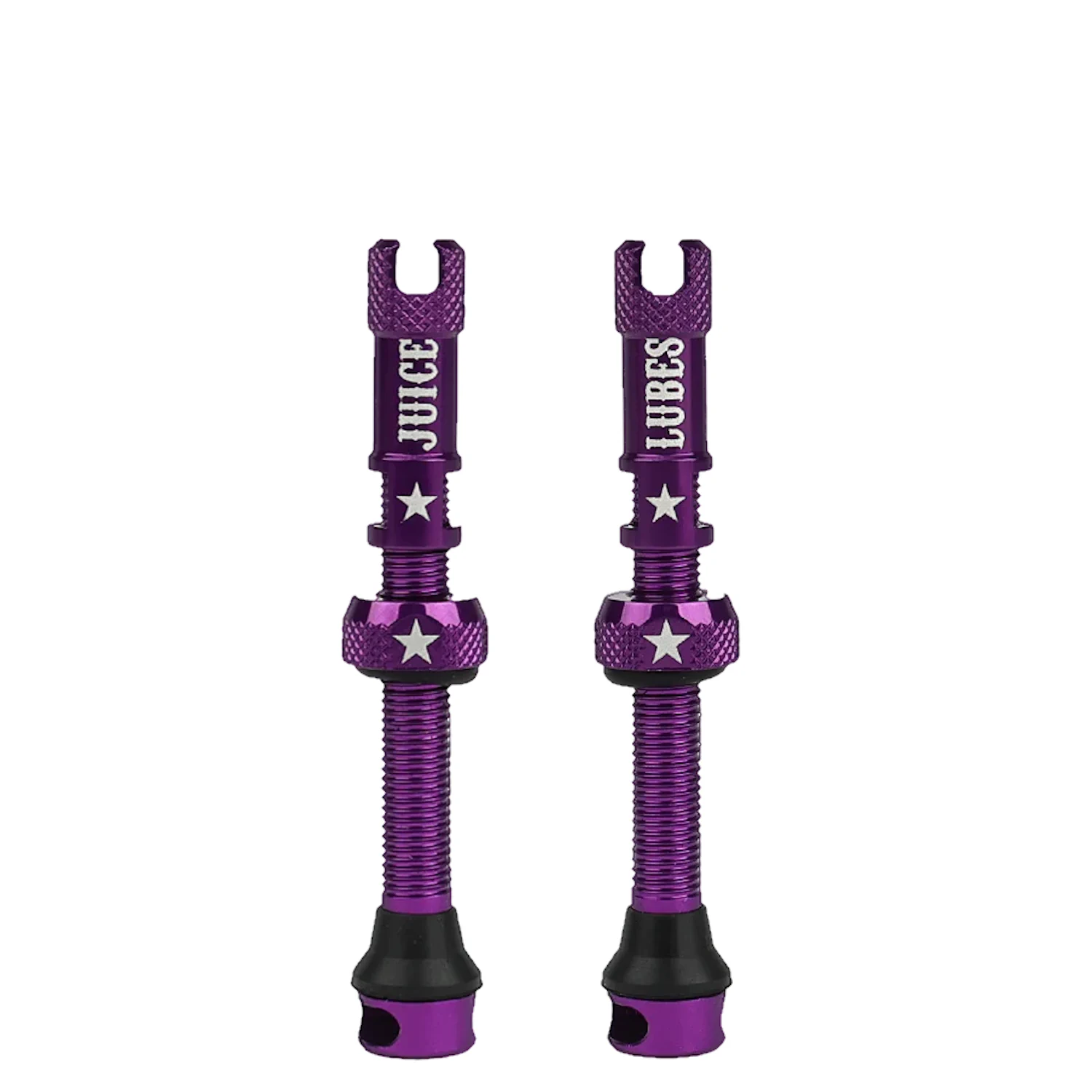 Wentyle rowerowe Juice Lubes Presta 48 mm Tubeless purple