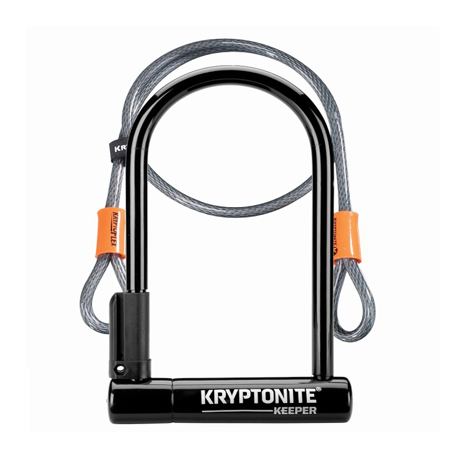 Zapięcie rowerowe Kryptonite U-Lock Keeper 12 Standard 10,2cm x 20,3cm + KryptoFlex