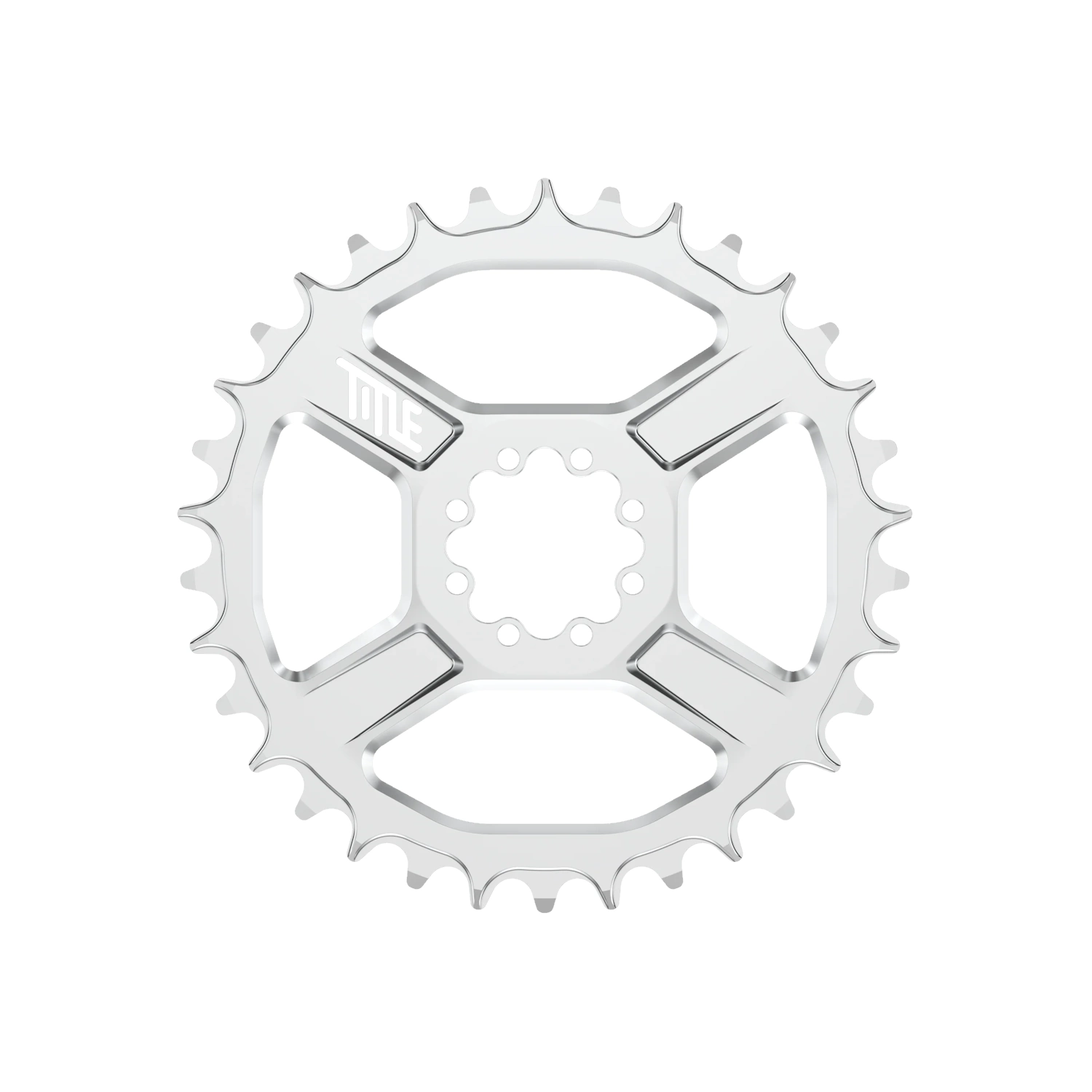 Zębatka rowerowa przednia Title MTB CR1 8-blt chainring 34t sram chrome