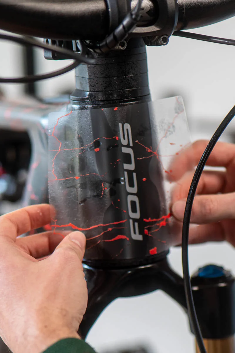 Focus Jam 2 główka ramy oklejanie folią