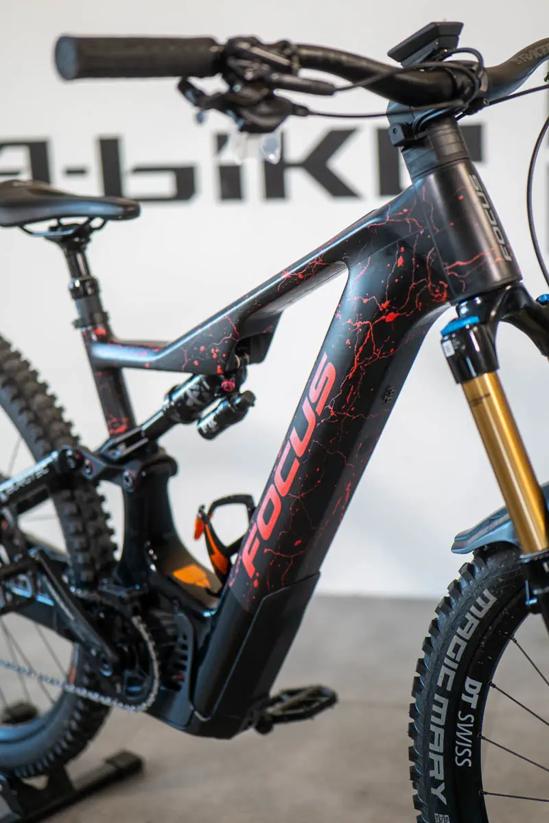 Focus Jam 2 cała rama czerwony wzór