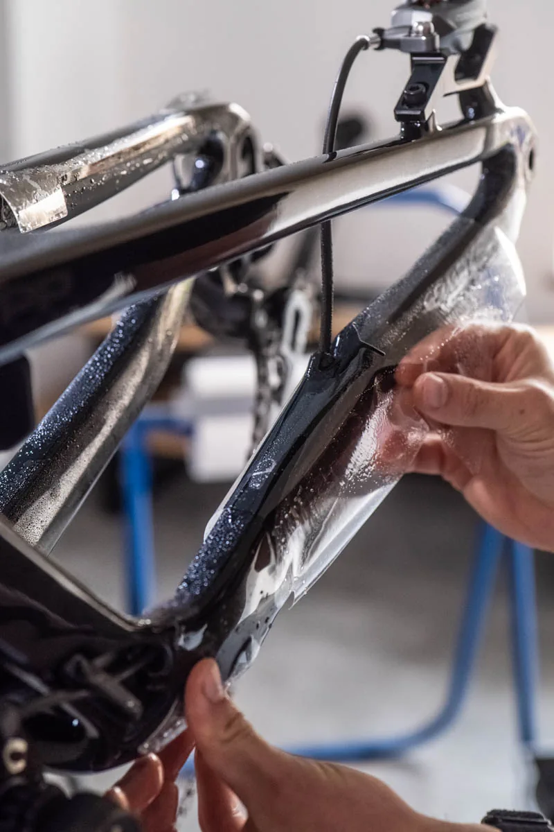 Oklejany tylny trójkąt