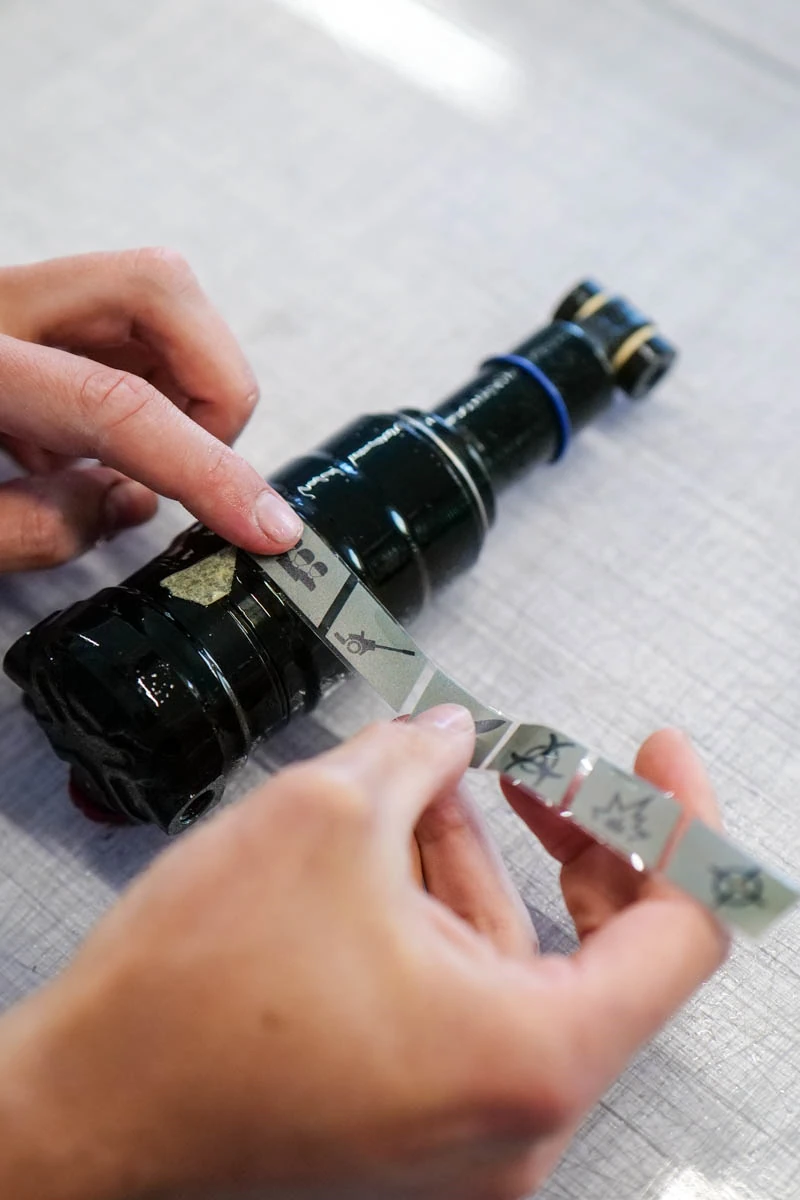 oklejanie dampera z grafiką