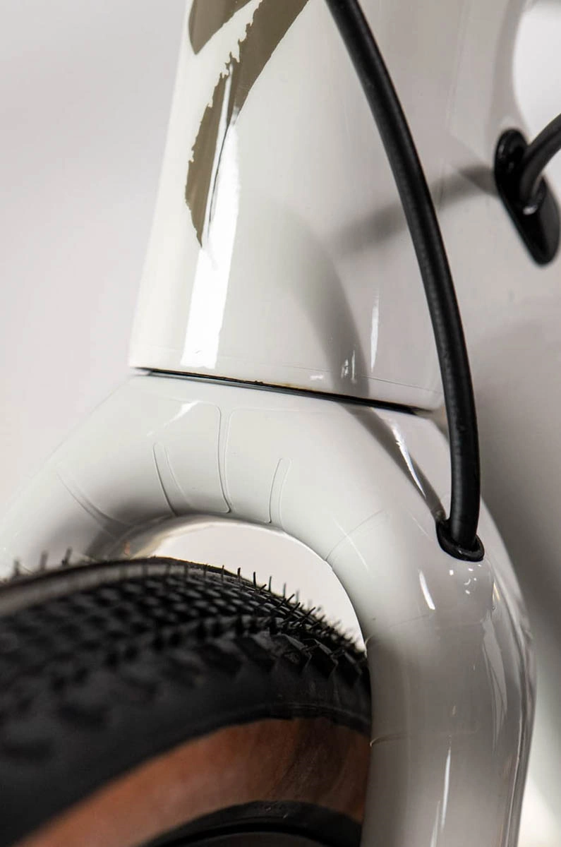 Oklejona główka biała