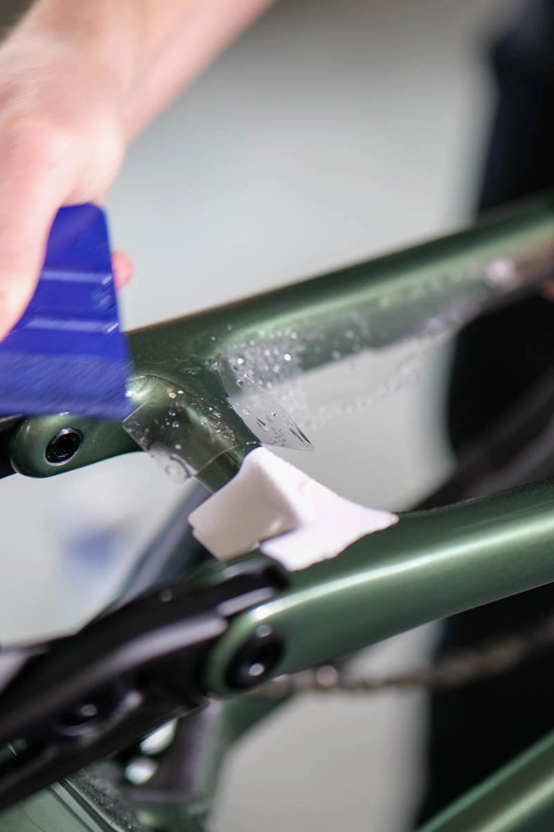 Oklejanie tylny trójkąt – detale