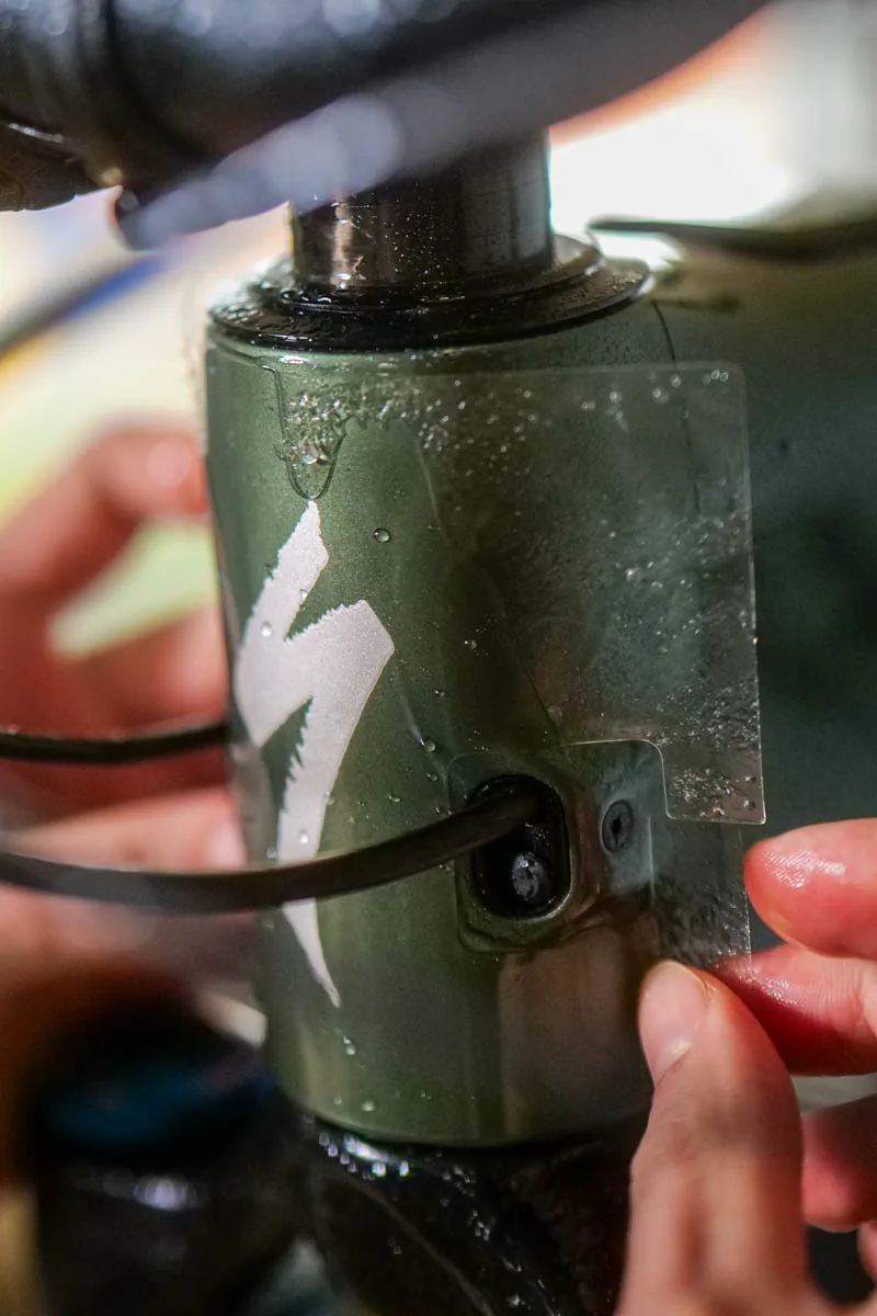 głowka - aplikacja folii