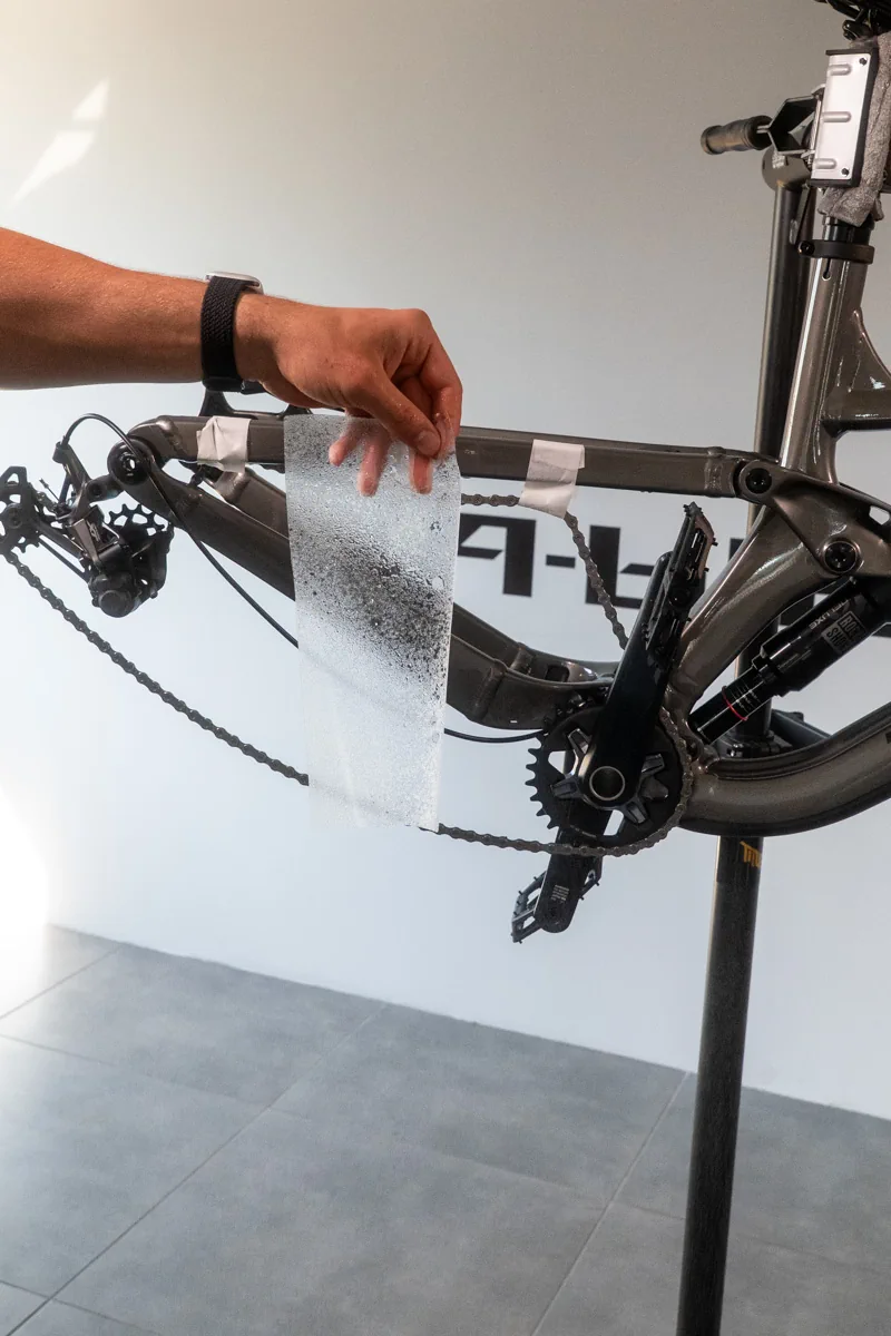 formatka tylny trójkąt